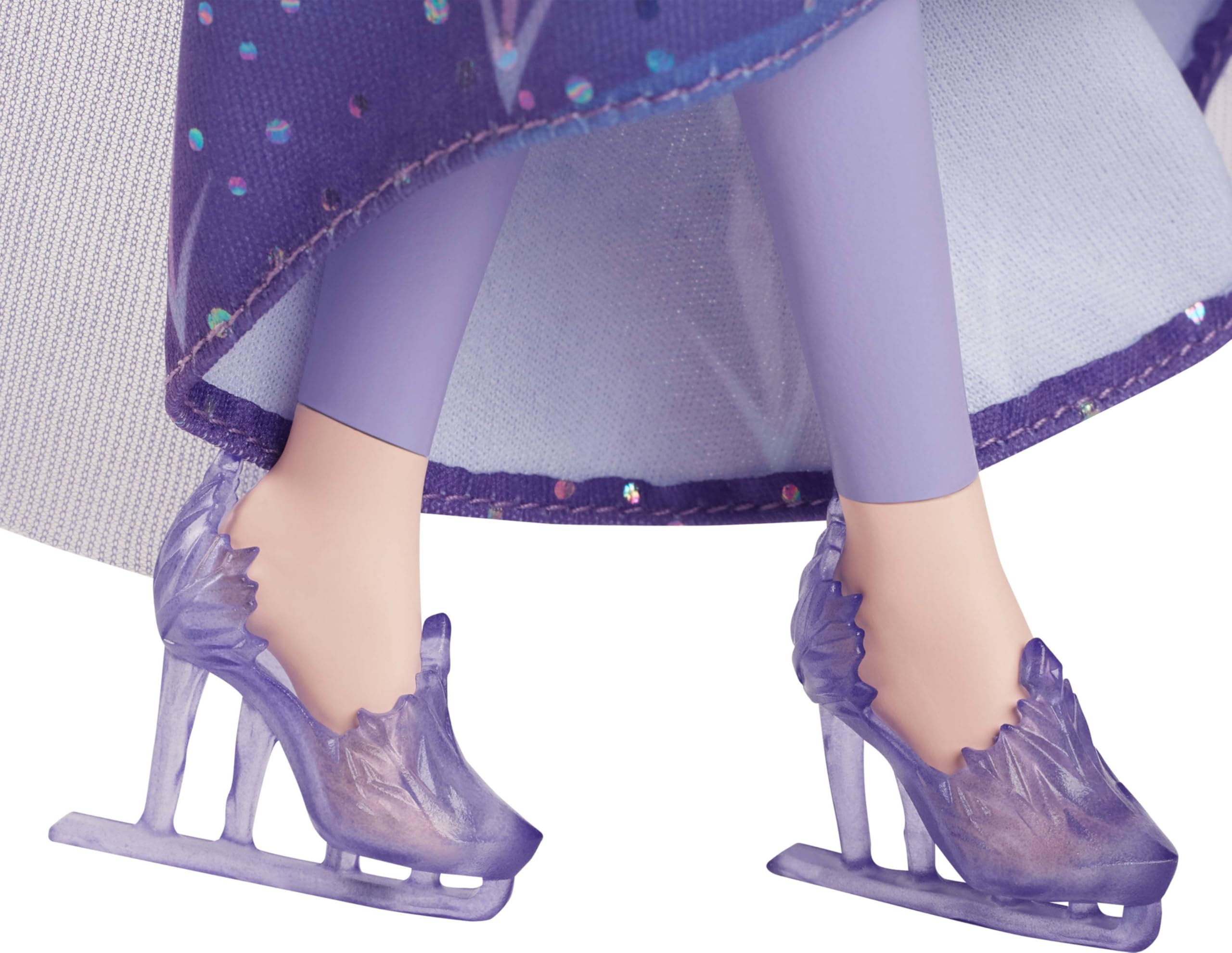 Mattel Disney Frozen Elsa Fashion Doll & Accessories - Ice-Skating Look with Removable Dress & Skates, JBG53 5