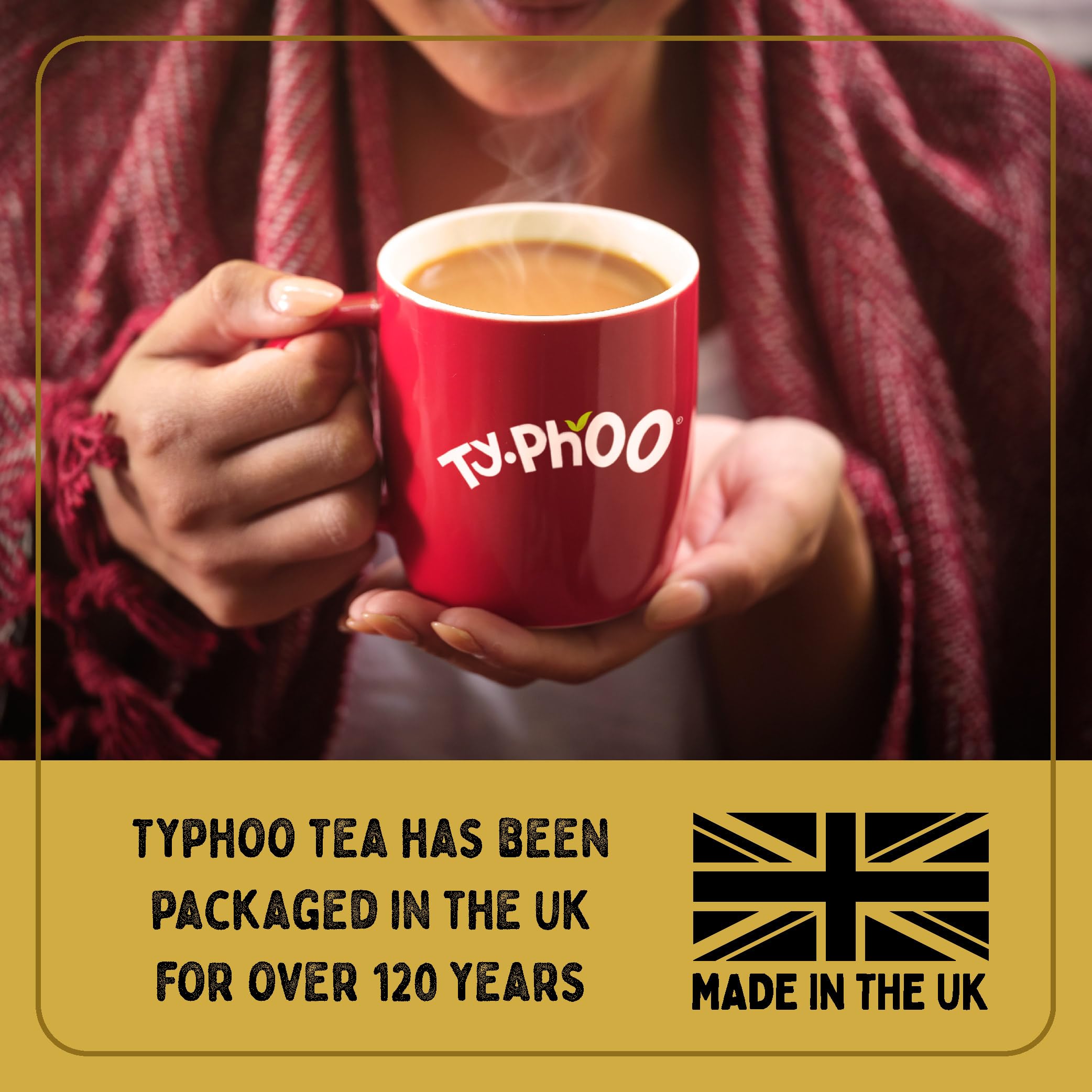 Typhoo - Gold Luxury Black Tea 80 Tea Bags 13