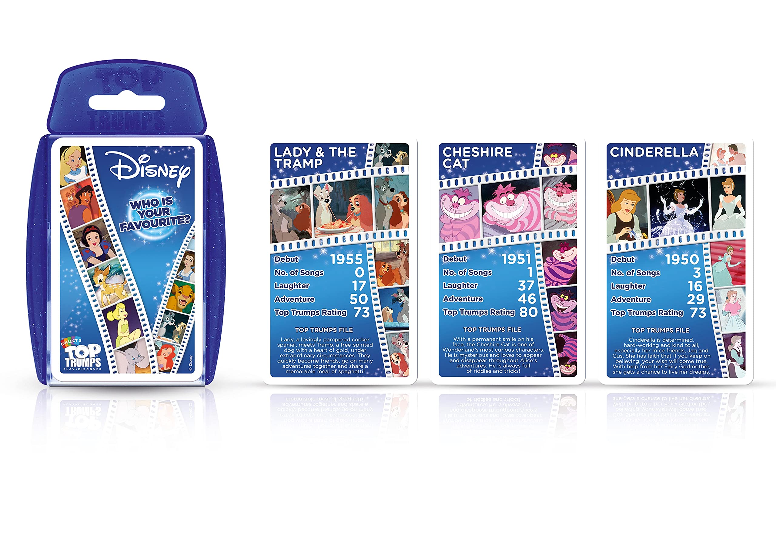 Top Trumps Disney Classics Specials Card Game - 6+ Players, Educational Fun with Baloo, Dumbo, Alice, Bambi, Cinderella, Snow White, Timon & Pumbaa 5