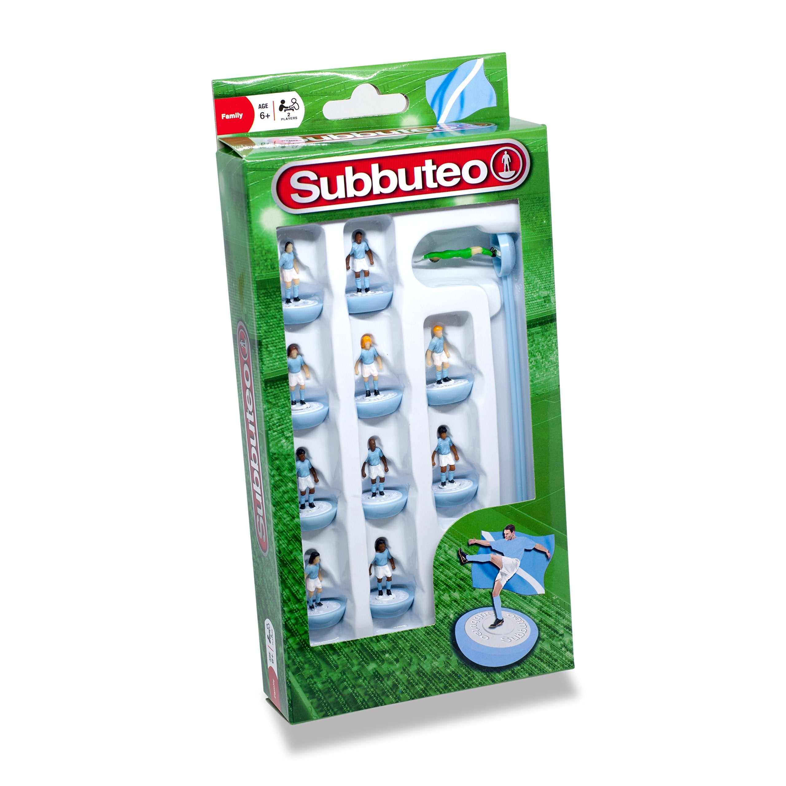 Paul Lamond Subbuteo 3405 Player Set - Blue/White Team | Medium Plastic Set