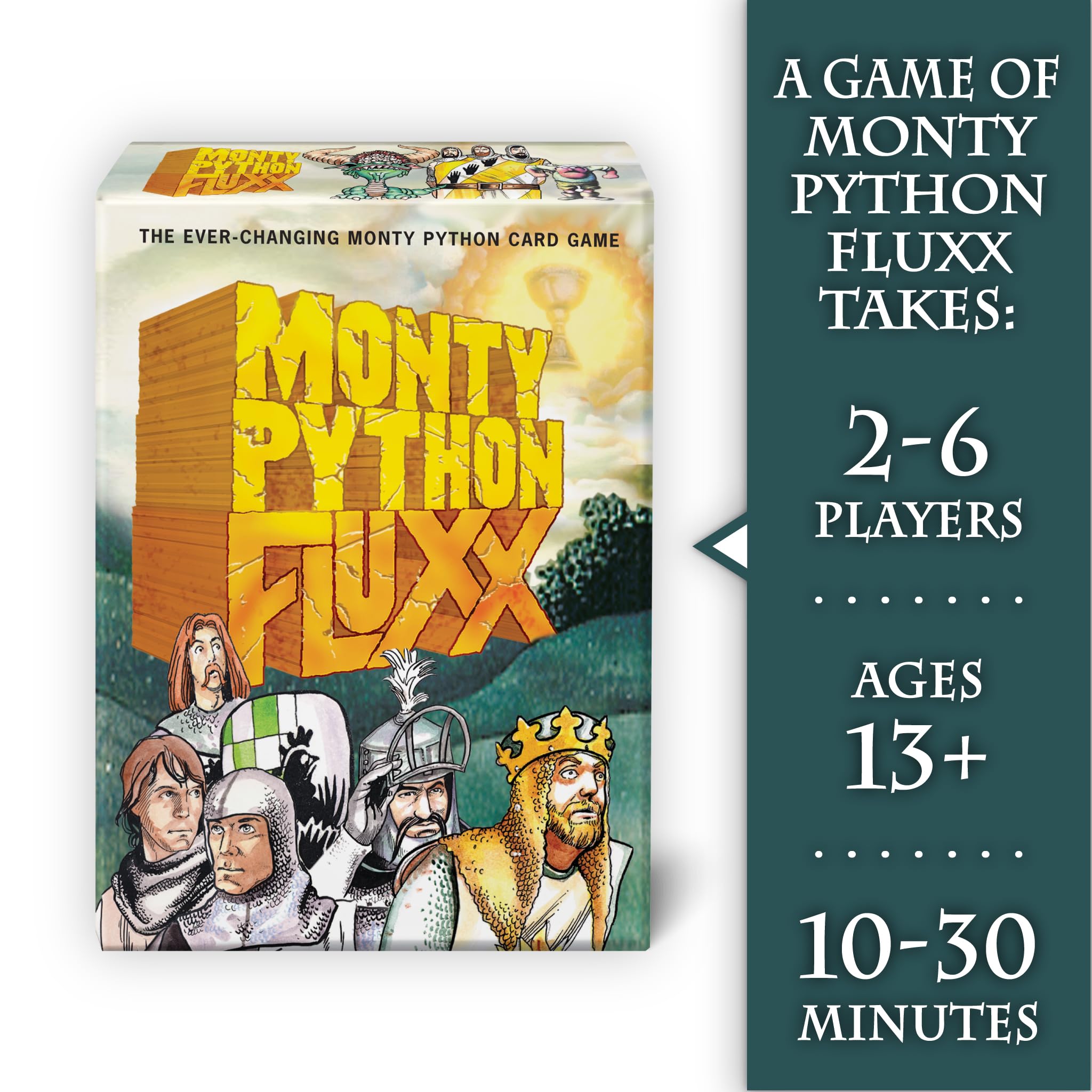 Looney Labs Monty Python's Patsy Pack Expansion for Fluxx | 8 Cards | Ages 10+ 4