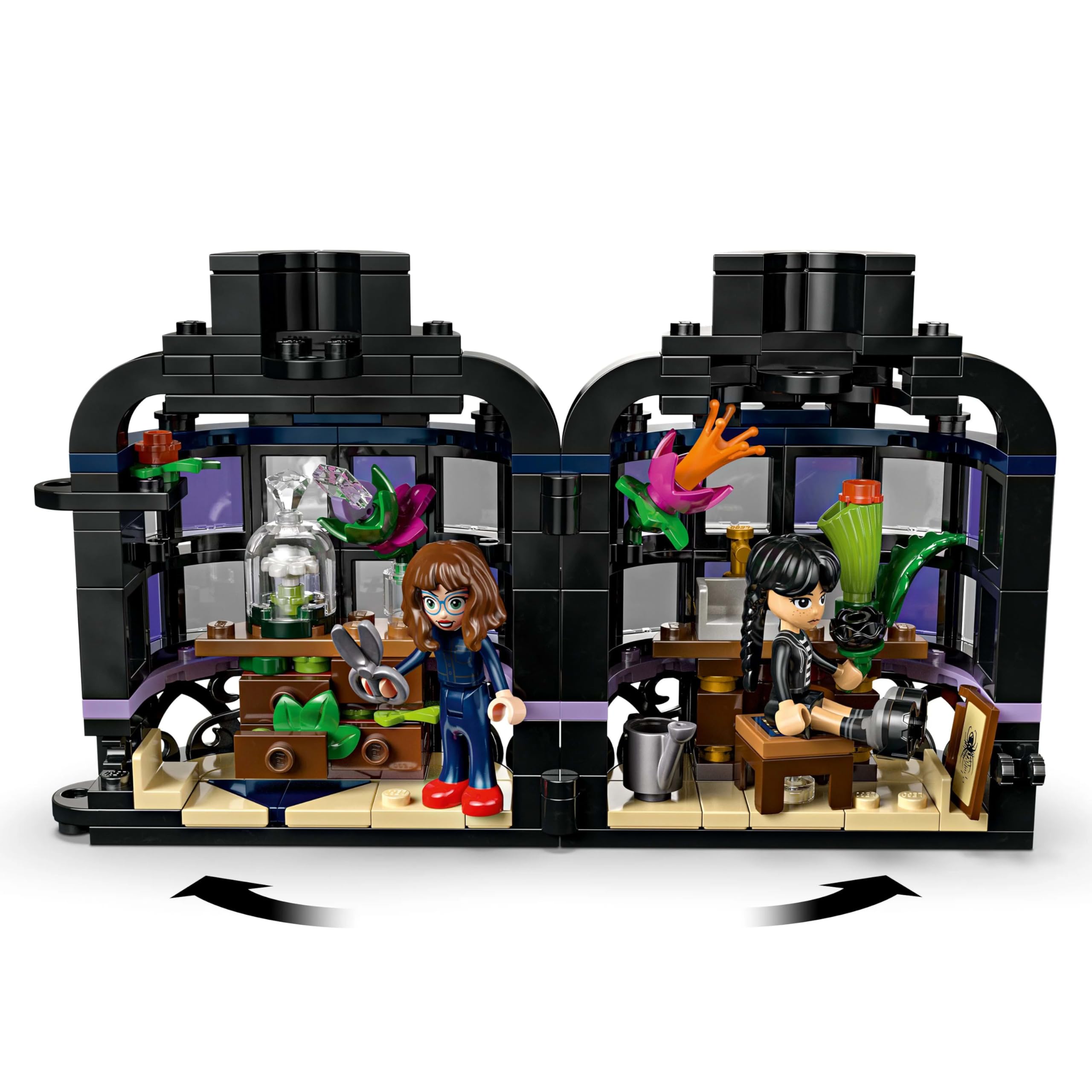 LEGO Wednesday Black Dahlia Flower Toy - Buildable Play and Display Set for 9+ 7