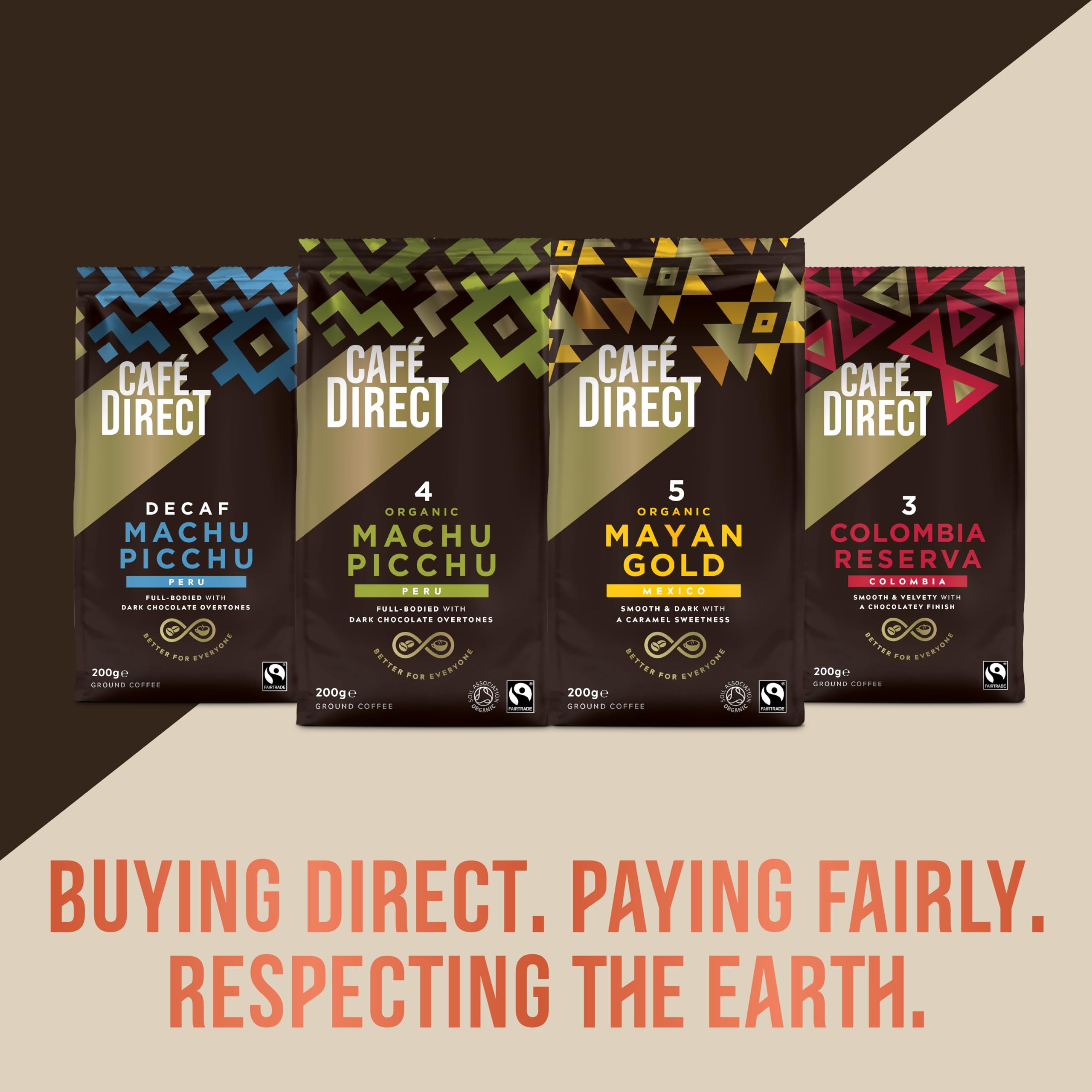 Cafedirect Mayan Gold Organic Coffee Beans – Smooth Dark Roast with Caramel Notes 6