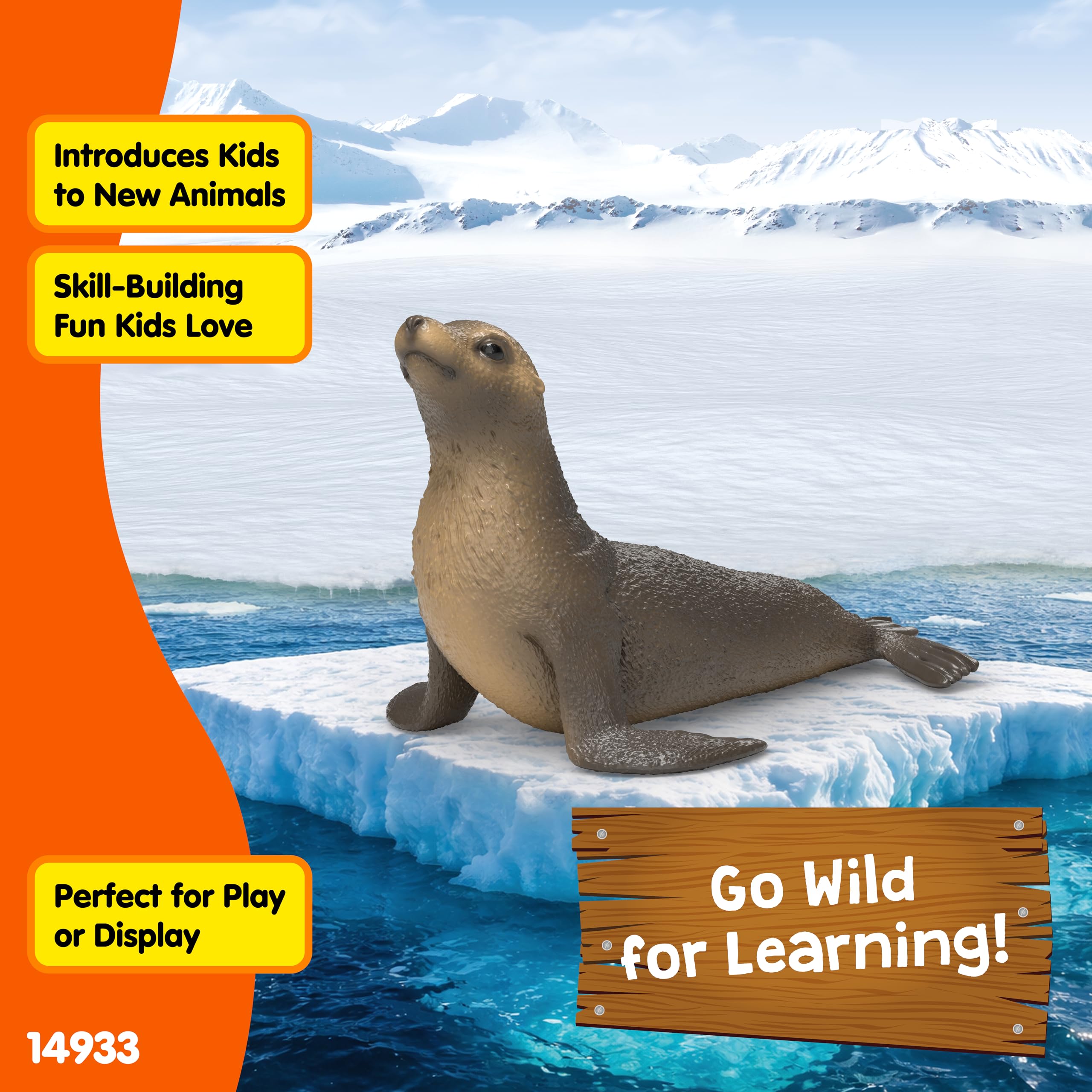 Schleich WILD LIFE Sea lion Figure 14933 | Ages 3+ | Plastic 6