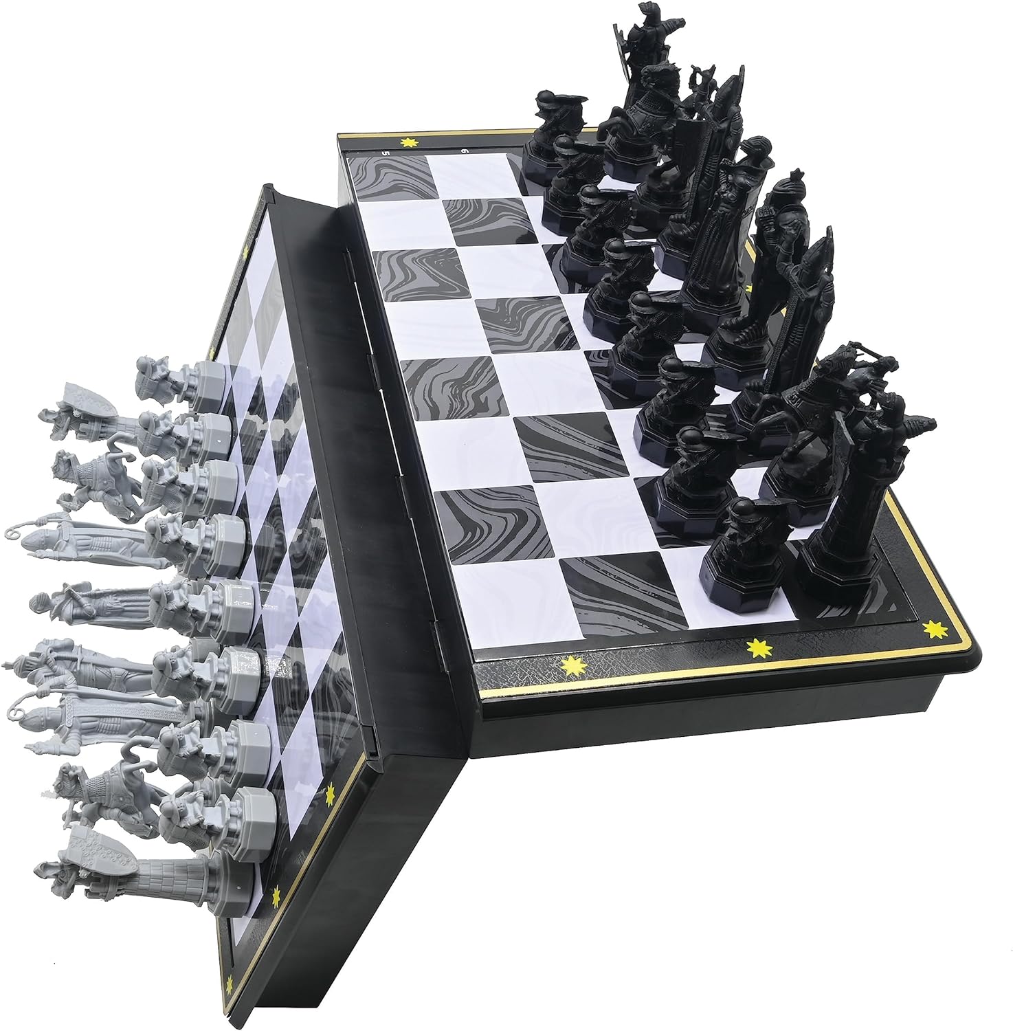 Lexibook Harry Potter Chess Set Magnetic Foldable Board Game 4