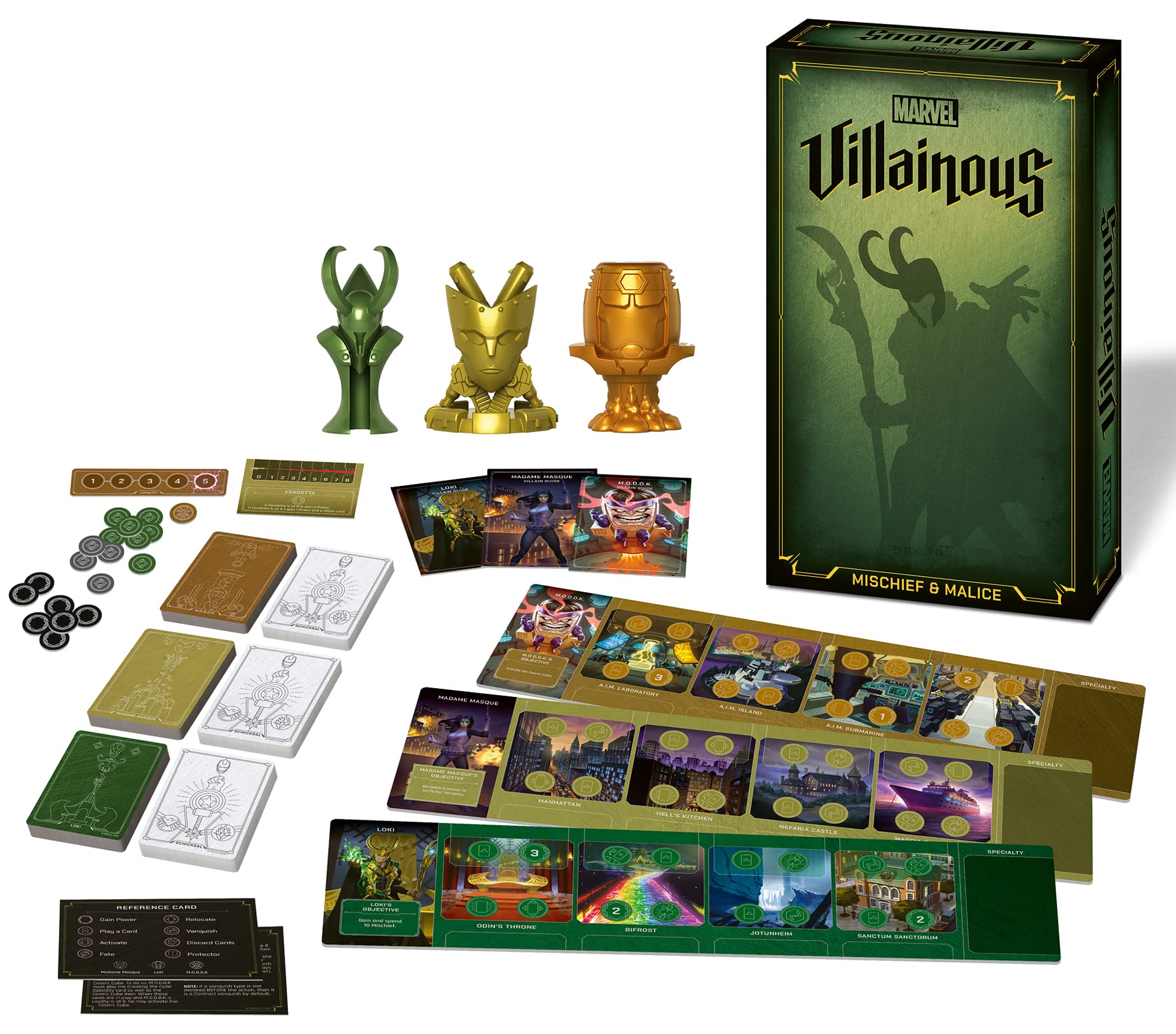 Ravensburger Marvel Villainous Mischief and Malice Board Game 8