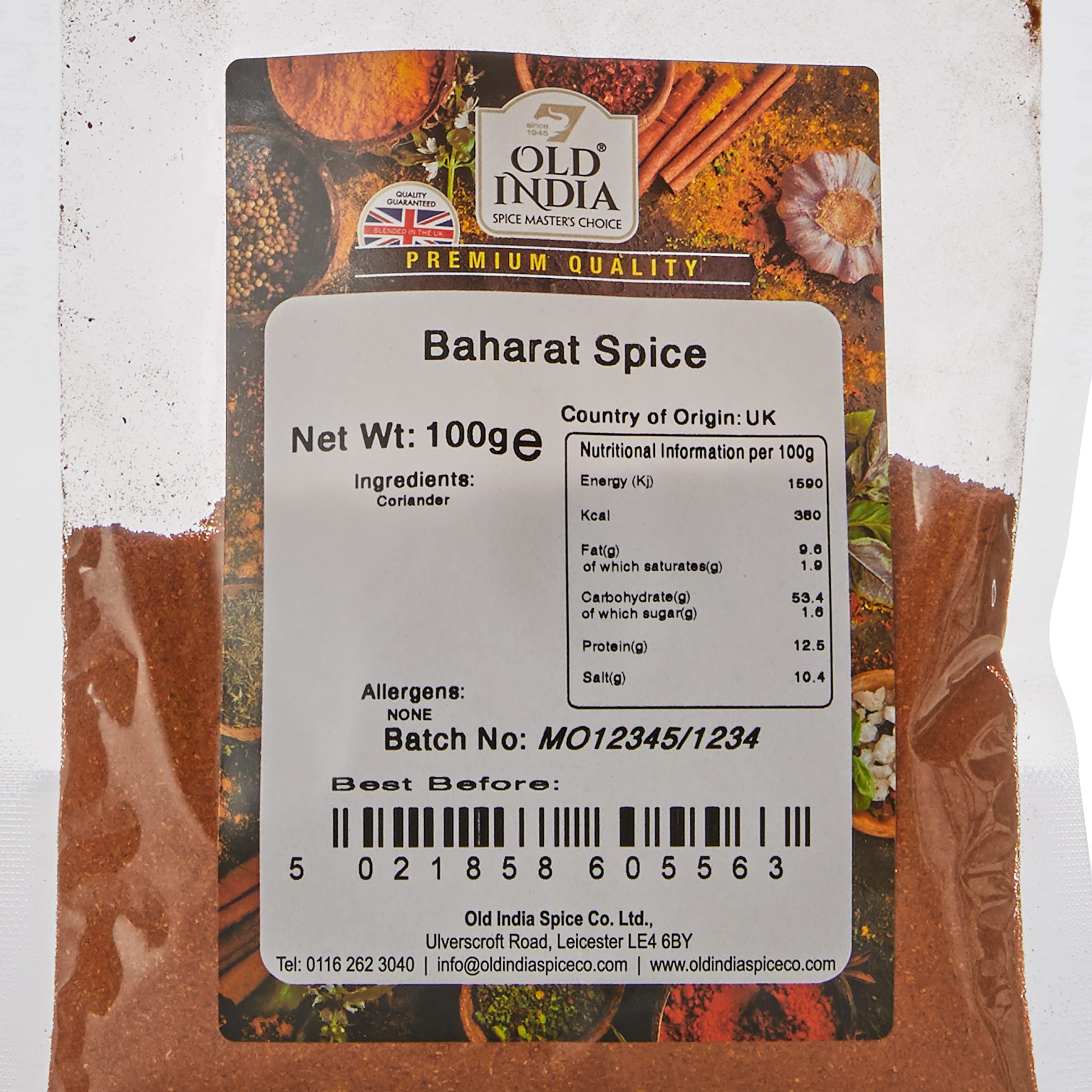 Old India Baharat Spice Blend 100g 3