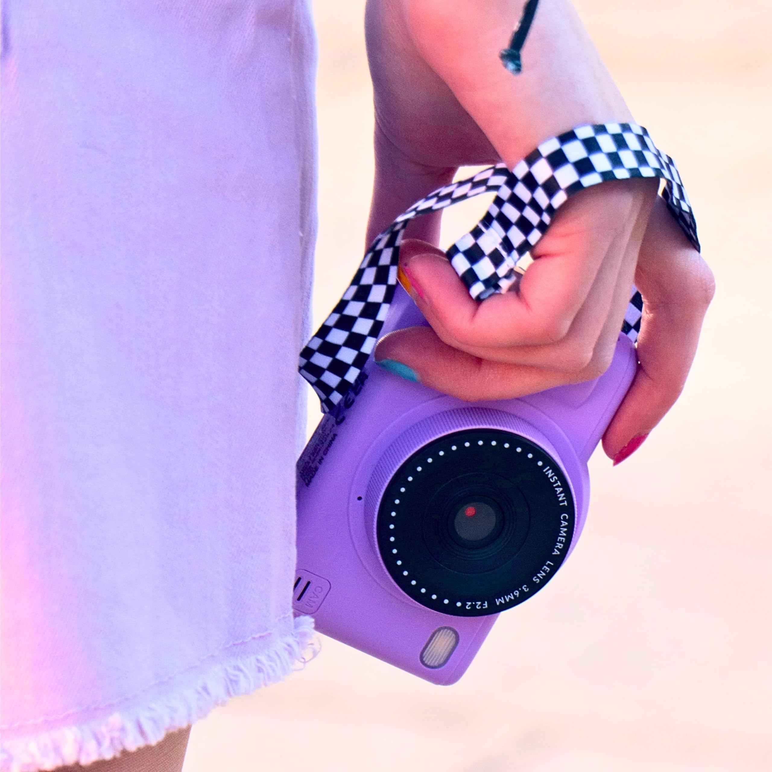 Photo Creator Pop Colour Digital Camera - 32MP Kids Camera with Flash & Selfie Lens 5