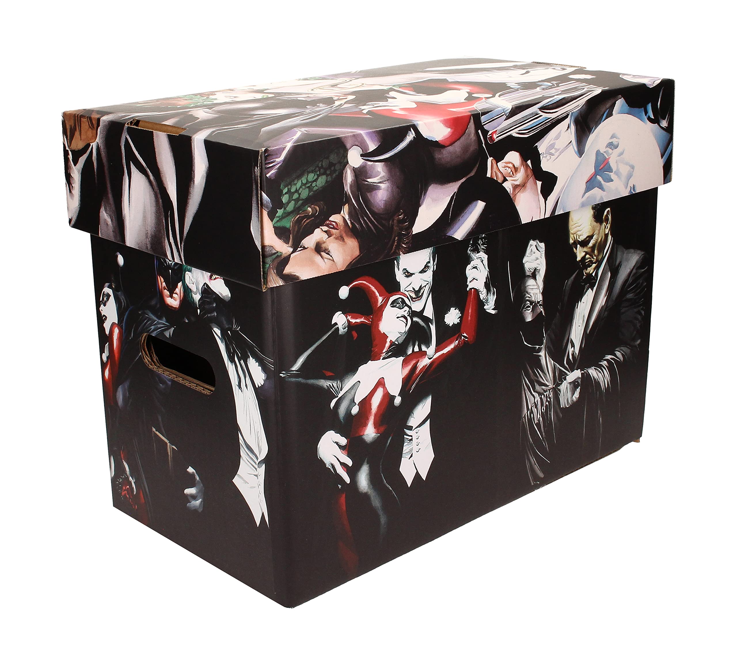 SD Toys DC Comics Alex Ross Inspired Storage Box | Black Plastic | Shatterproof
