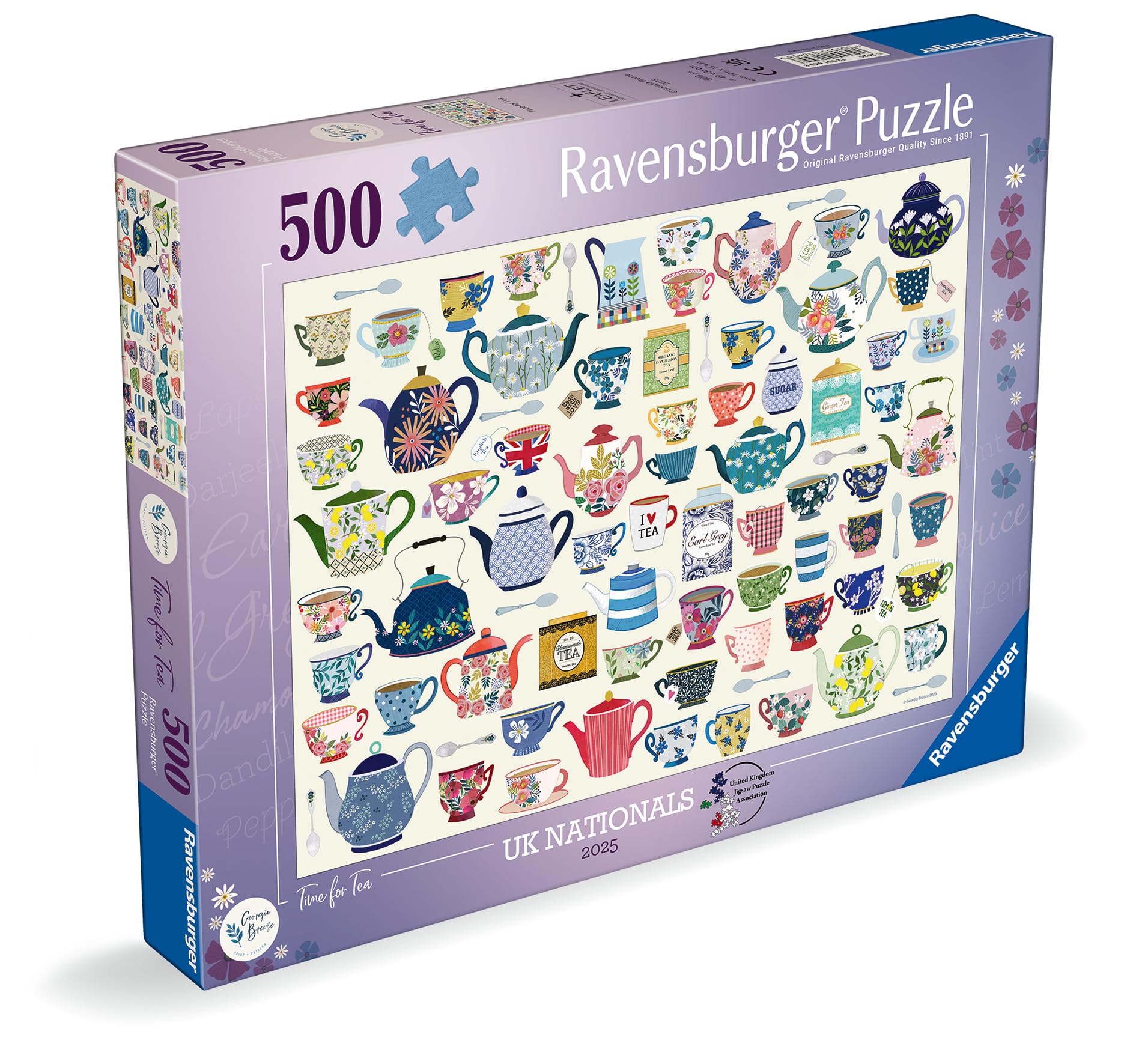 Ravensburger Time for Tea 500-Piece Jigsaw Puzzle - FSC-Certified Cardboard for Adults & Kids 10+ 4