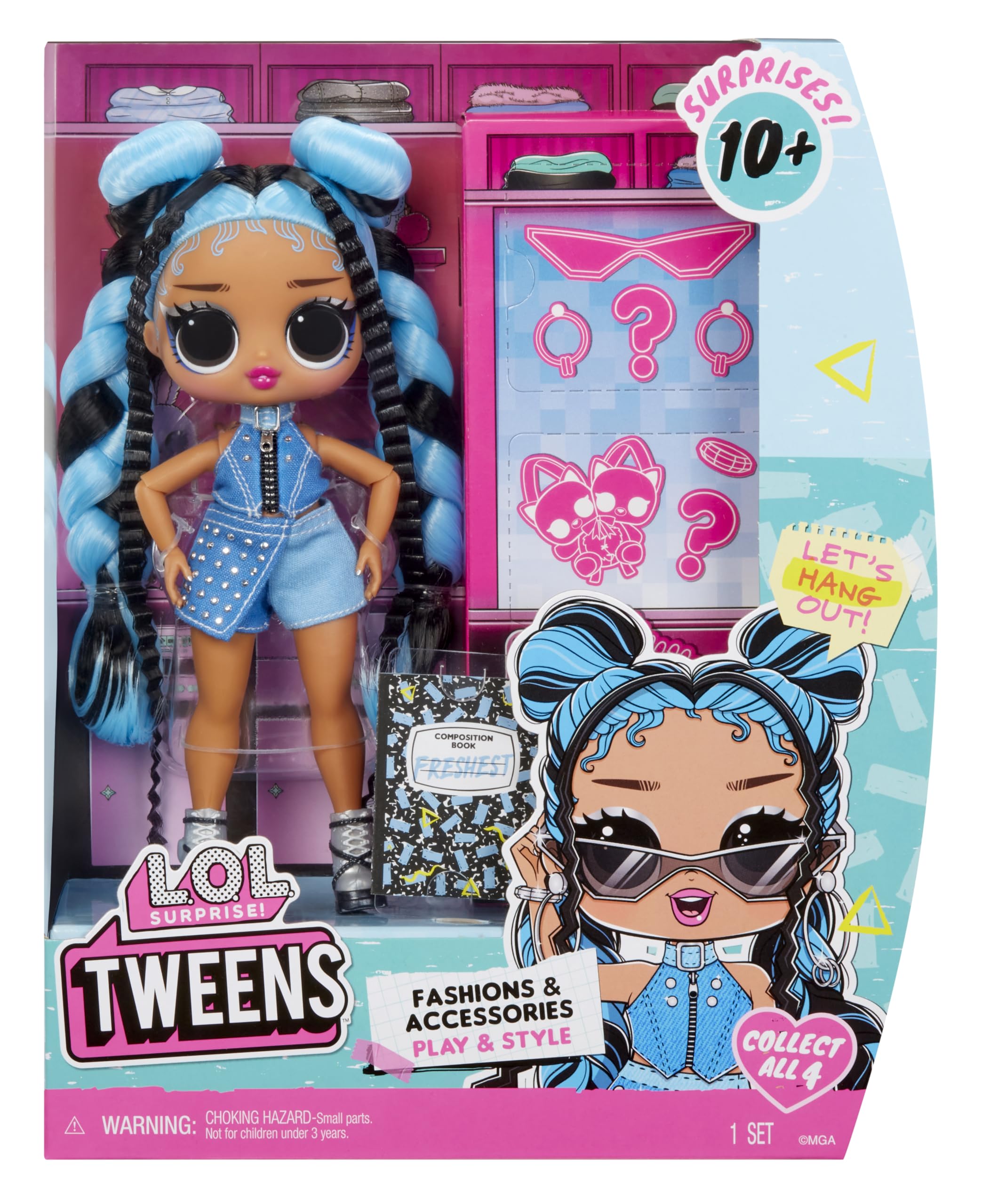 L.O.L. Surprise! Tweens Core Doll - Freshest - Fashion Doll with Accessories & Journal 6