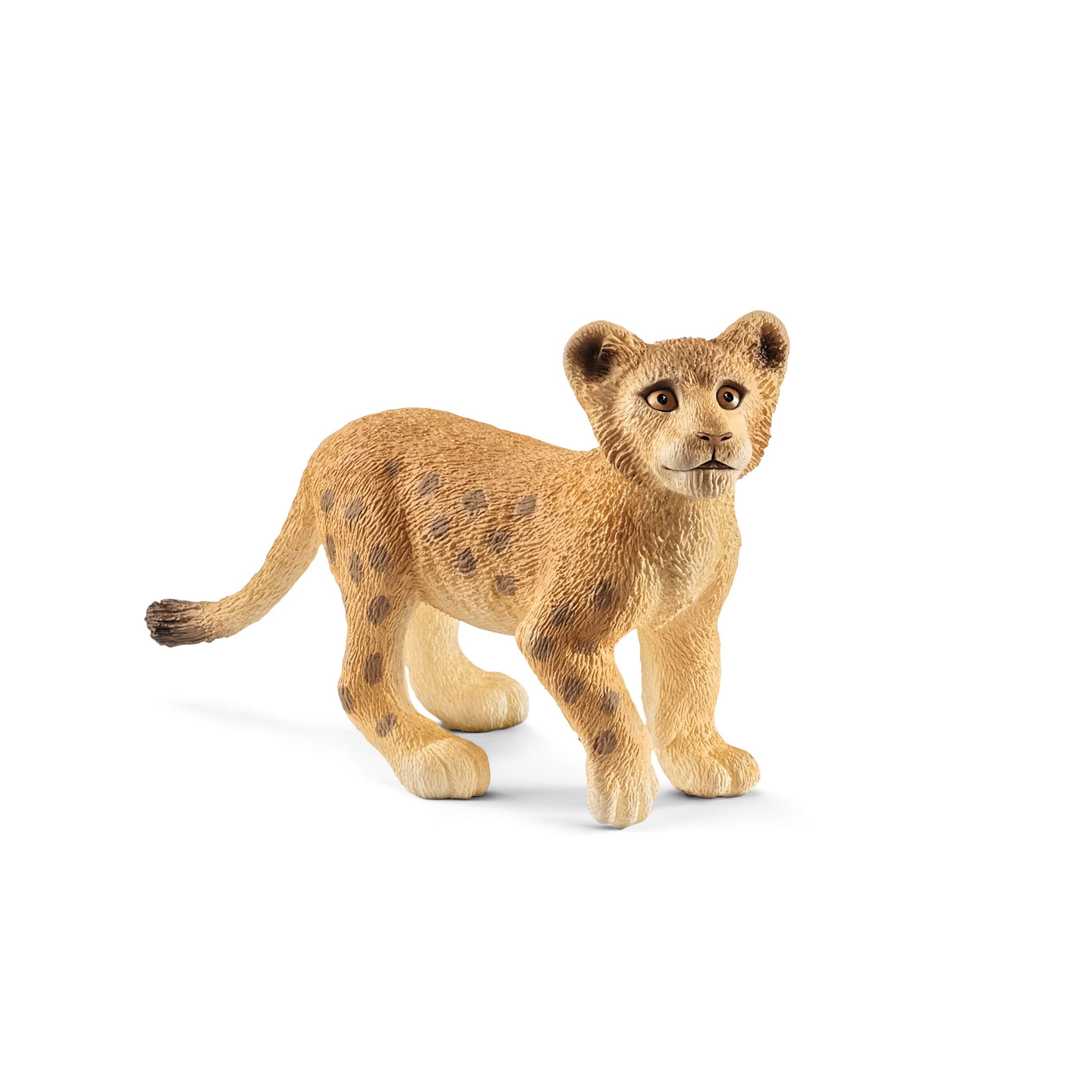 Schleich Wild Life Lion Cub Toy Figurine 14813 | Ages 3-8 | Multicolor Plastic