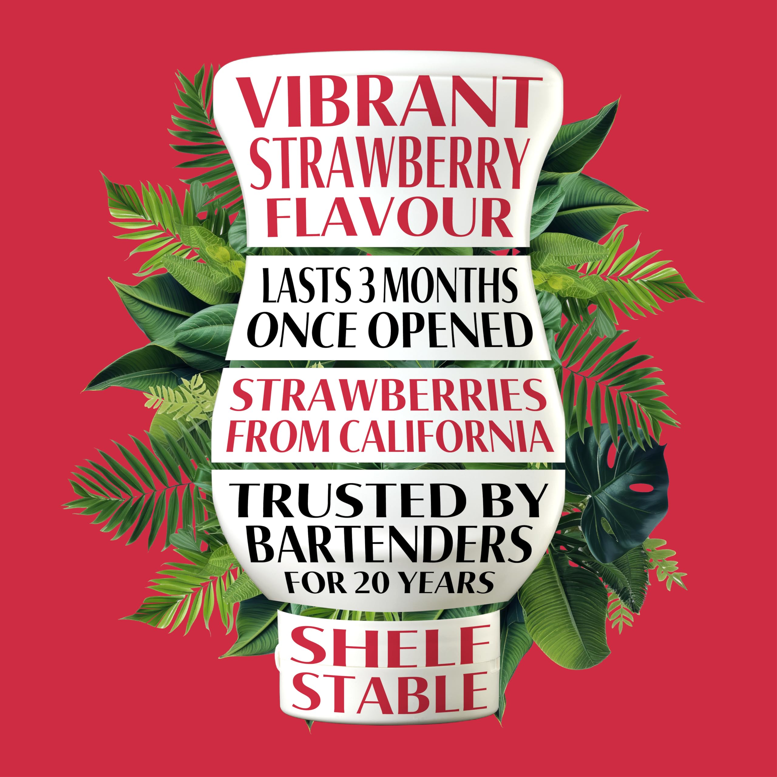 Reàl Infused Exotics Strawberry Fruit Syrup - 40% Real Strawberry Puree | 500ml Squeezy Bottle 2