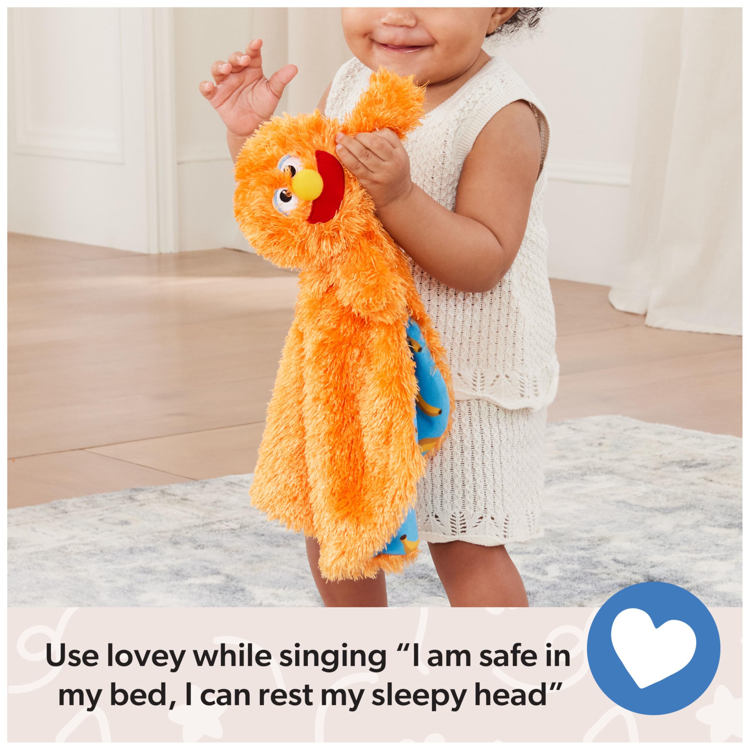 Ms. Rachel Herbie Huggable Lovey - Double-Sided Soft Blanket for Babies 3M+ 7