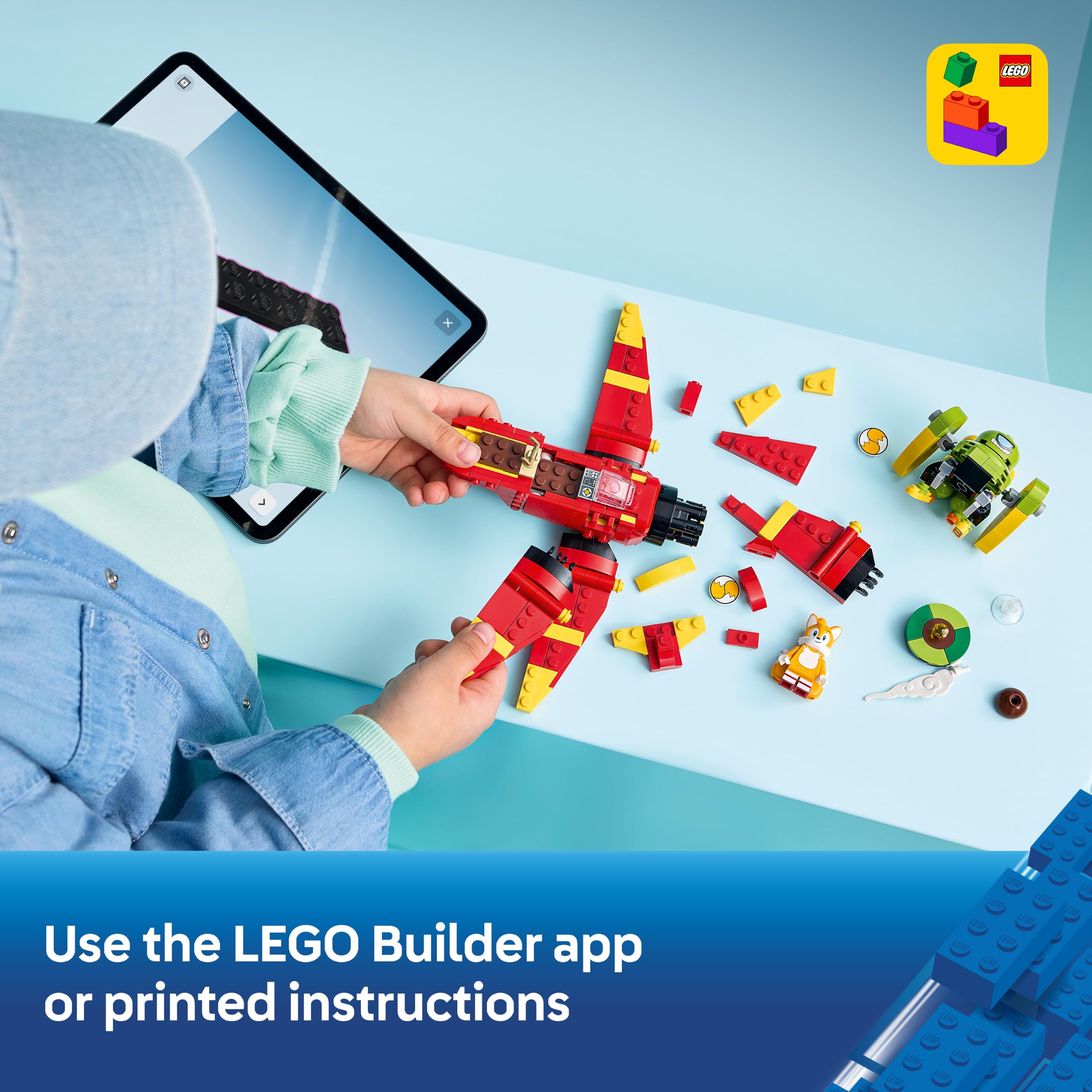 LEGO Sonic the Hedgehog Tails' Tornado-1 Plane Building Set 77119 - Ages 8+ 6