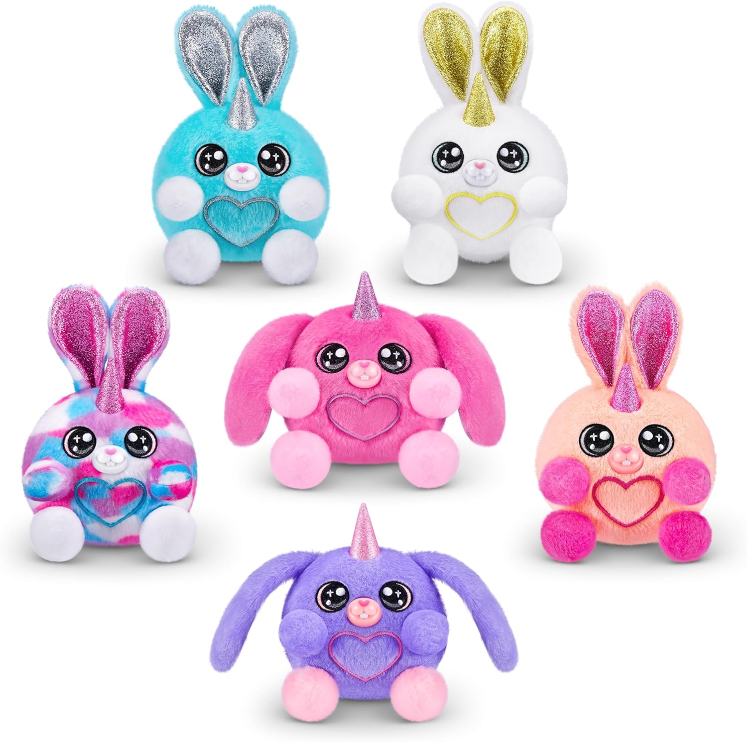 Rainbocorns Bunnycorn Series 2 - 2 Pack Collectible Plush with 4 Surprises 5
