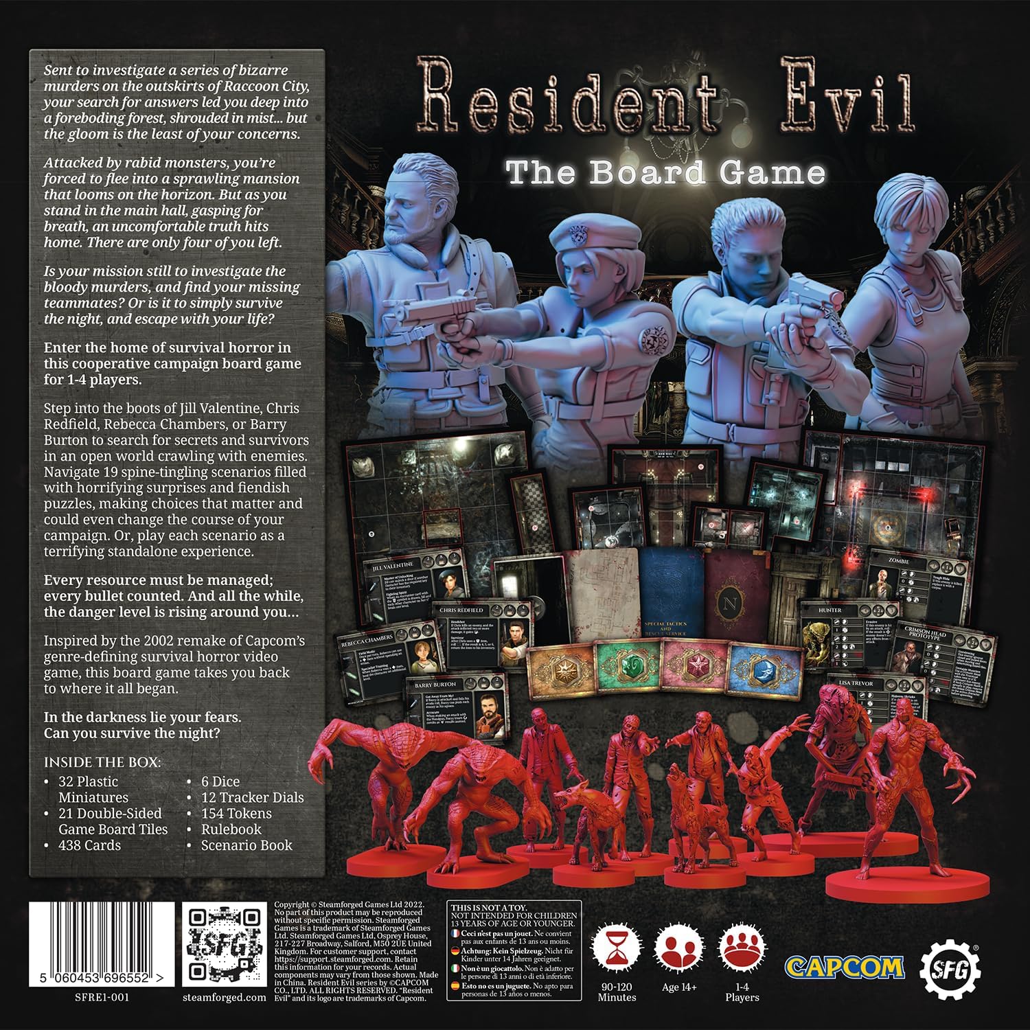 Steamforged Games Resident Evil: The Board Game Tabletop Game (SFRE1-001) 2