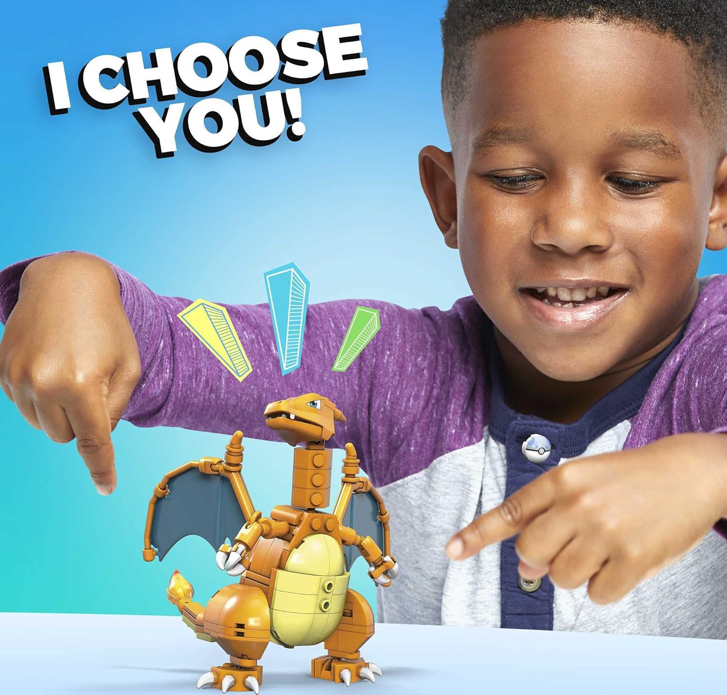 Mega Construx Pokémon Charizard - Buildable & Poseable Action Figure for Ages 6+ 9