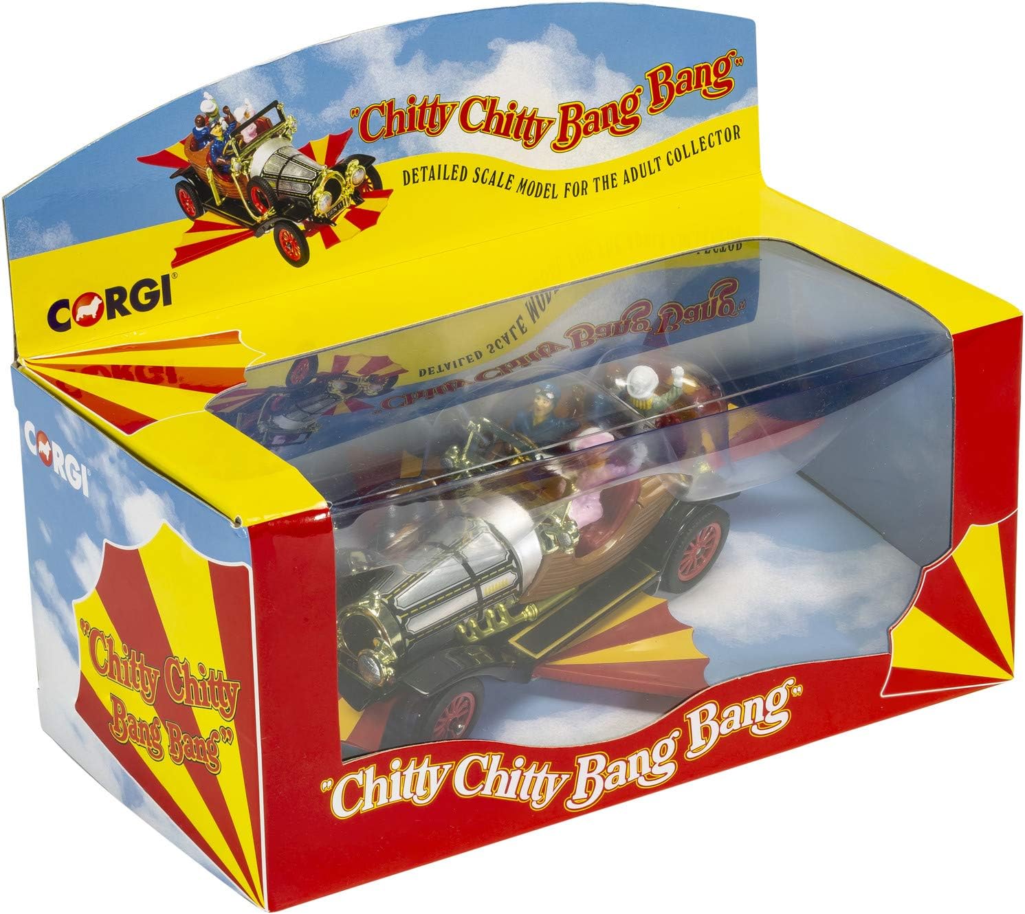 Corgi CC03502 Chitty Chitty Bang Bang Diecast Model - 1:45 Scale with Movable Wings & Characters 5