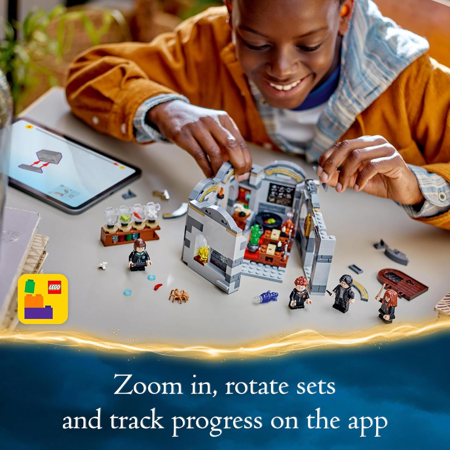 LEGO Harry Potter Hogwarts Castle: Potions Class Set - 397-Piece Building Playset for Ages 8+ 7