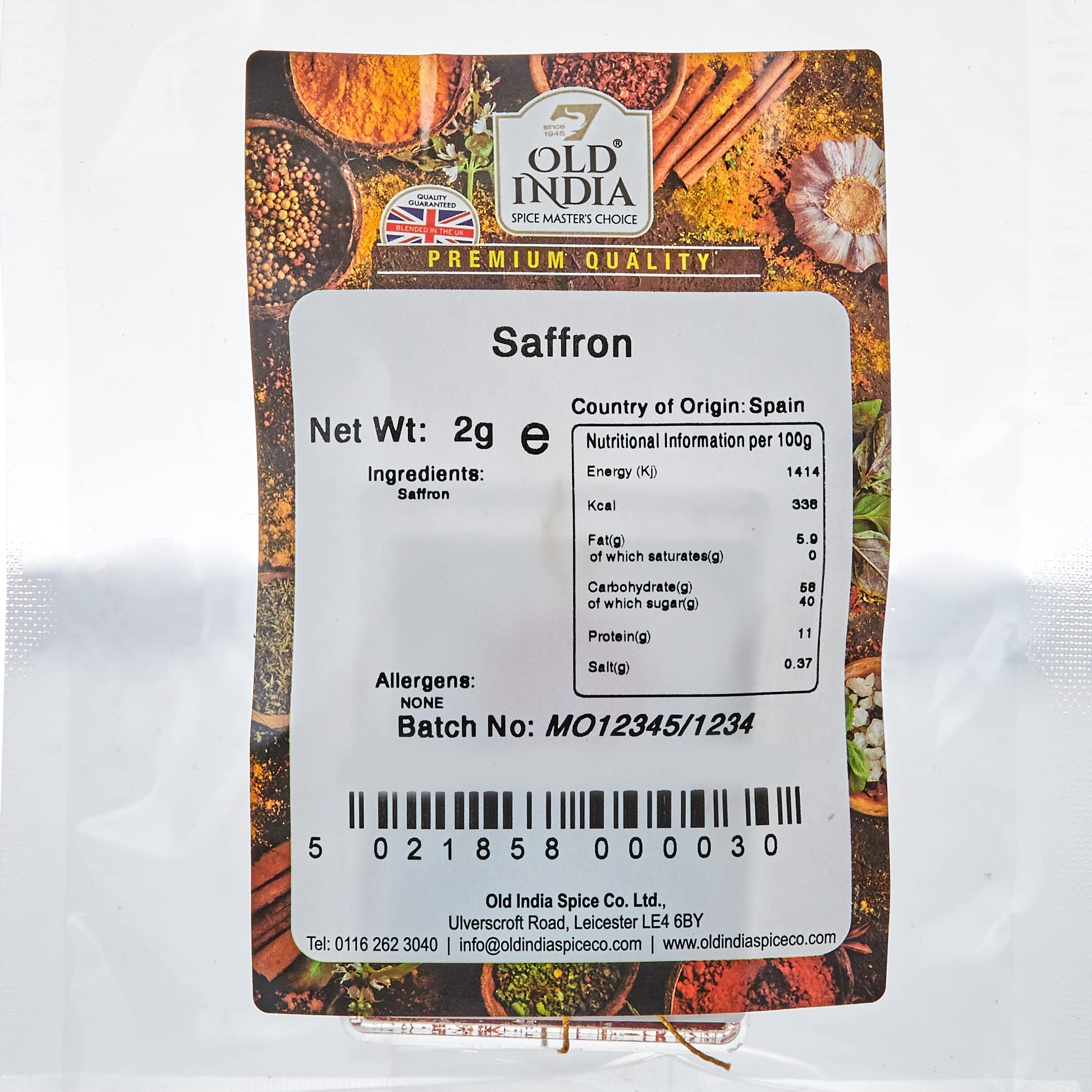 Old India Saffron 2 g 3