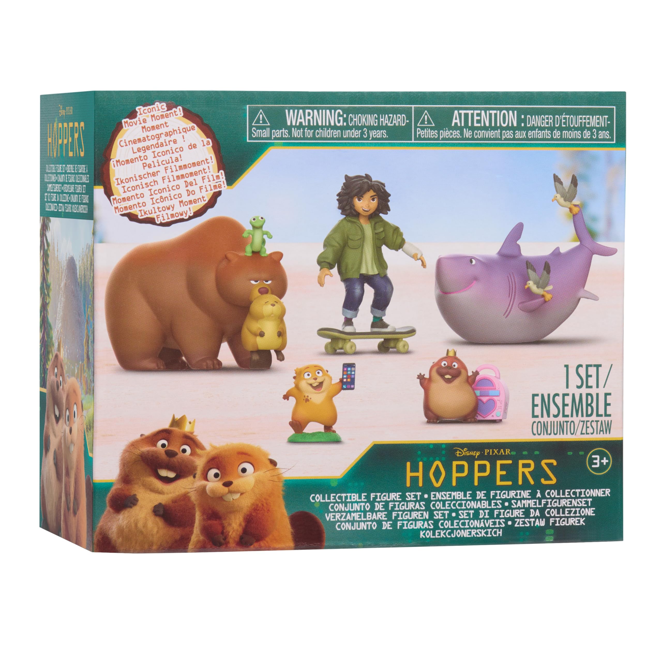 Just Play Disney and Pixar Hoppers Collectible Figure Set | 5 Figures | Ages 3+