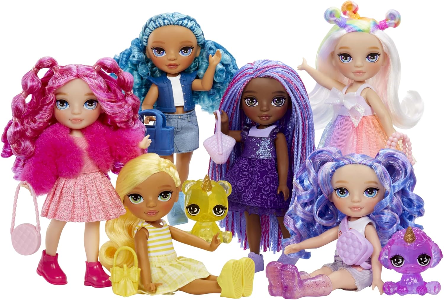 Rainbow High Littles - Daisy Madison - 14 cm Posable Fashion Doll with Magical Pet 6