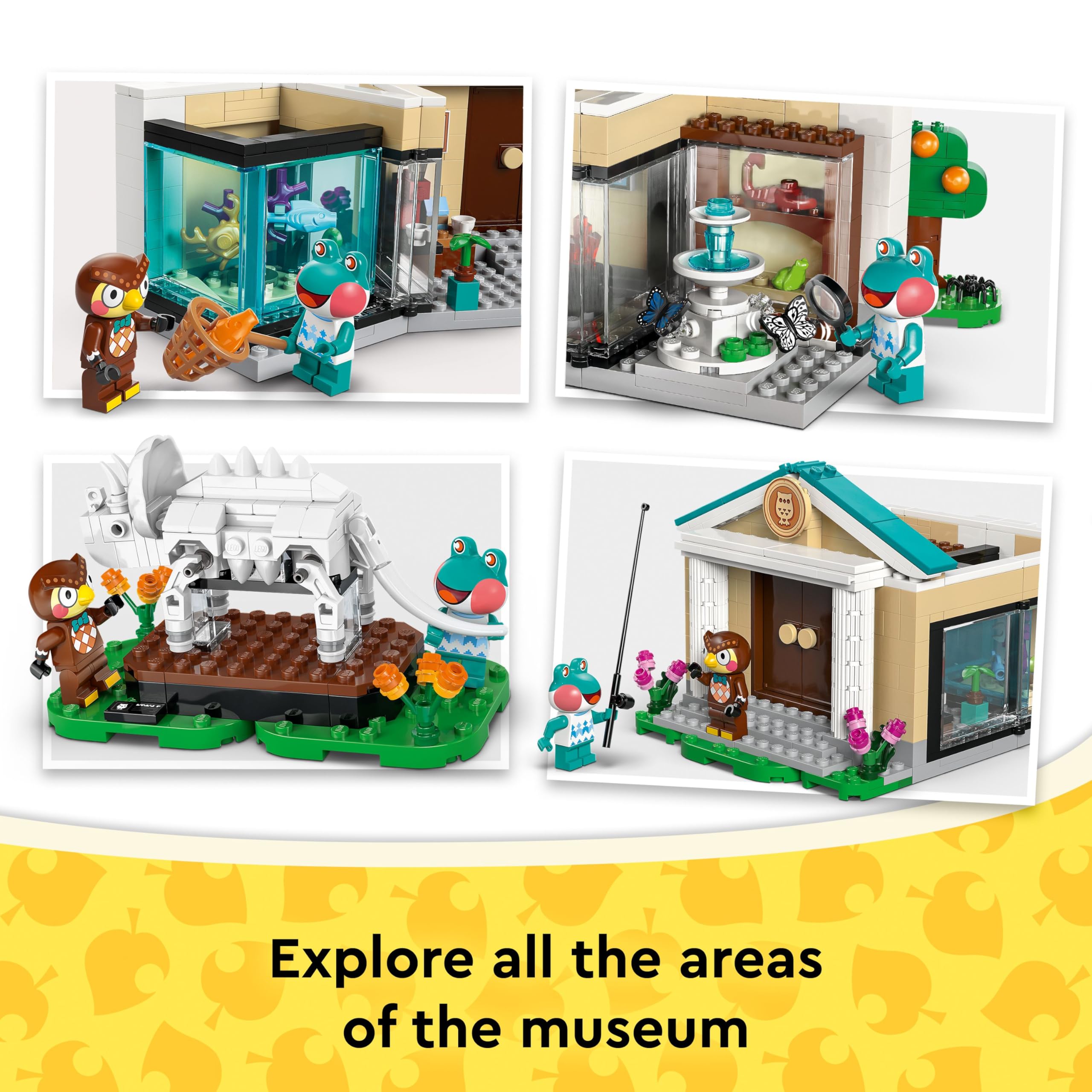LEGO Animal Crossing Blathers's Museum Collection 77056 - Building Set with Blathers and Lily Minifigures 8