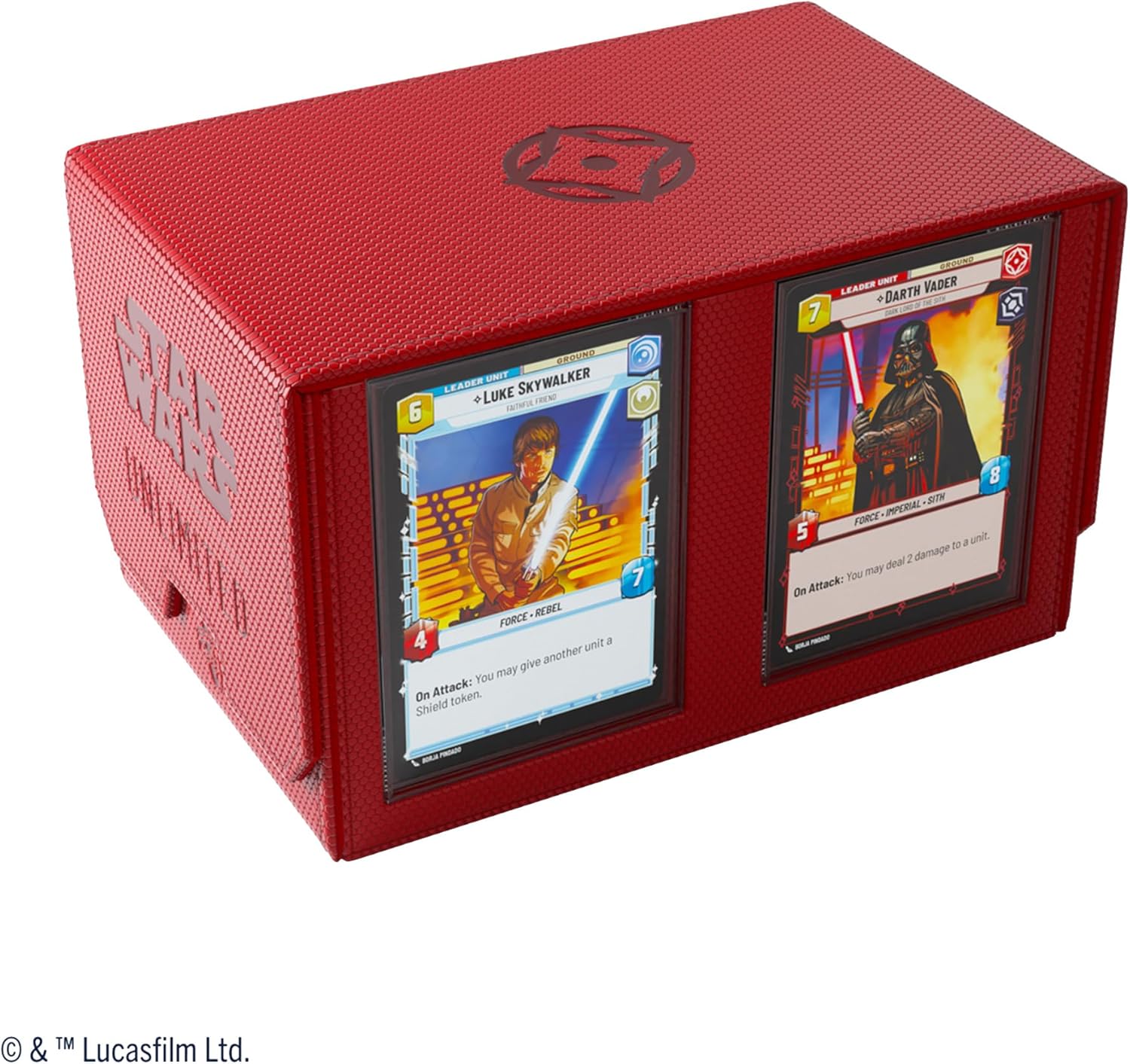Gamegenic Star Wars Unlimited Double Deck Pod - Red 6