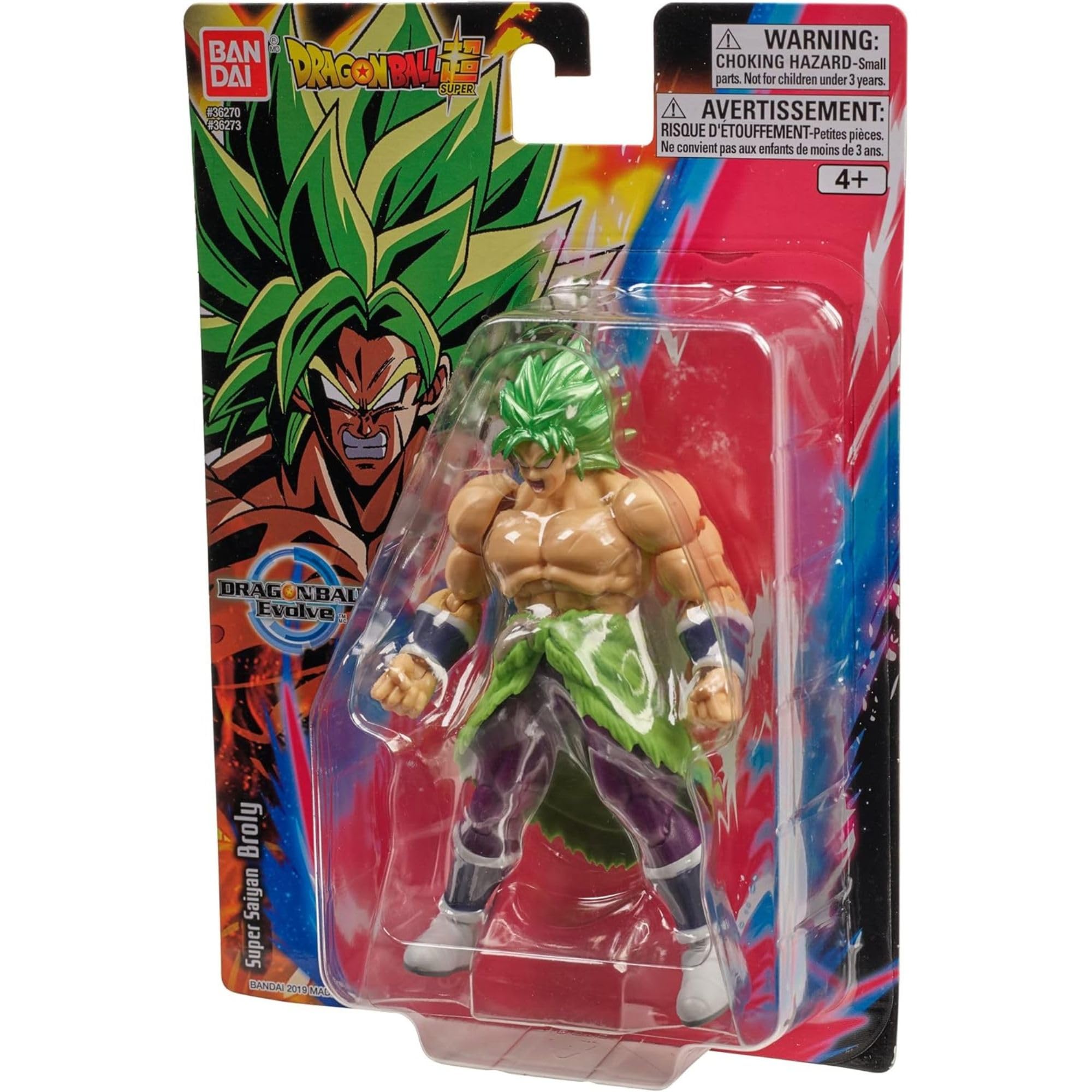 Bandai Super Evolve Dragon Ball Super - Super Saiyan Broly Action Figure 10