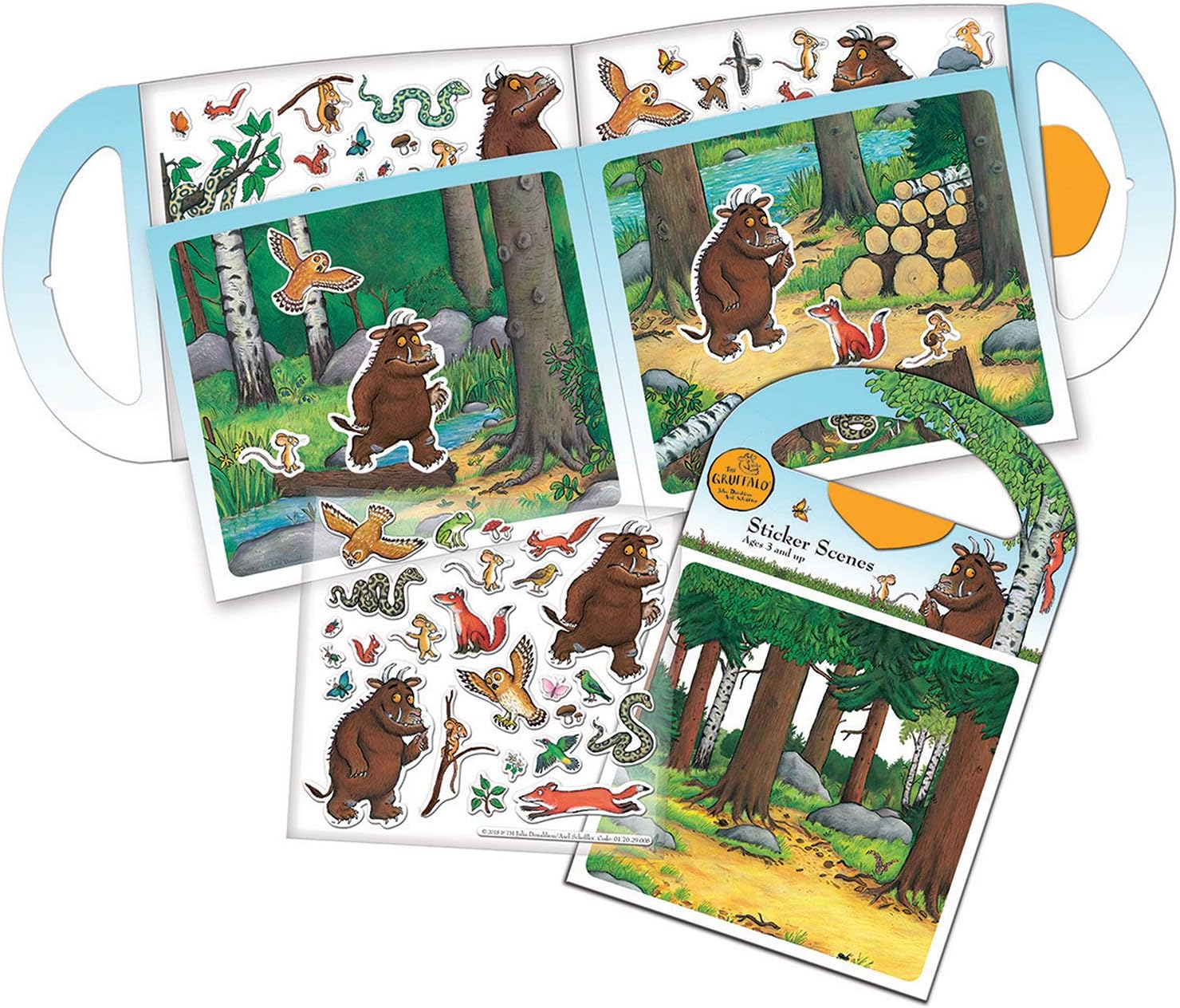 Paper Projects The Gruffalo Super Sticker Pack - Foil & Mega Sticker Bundle 4