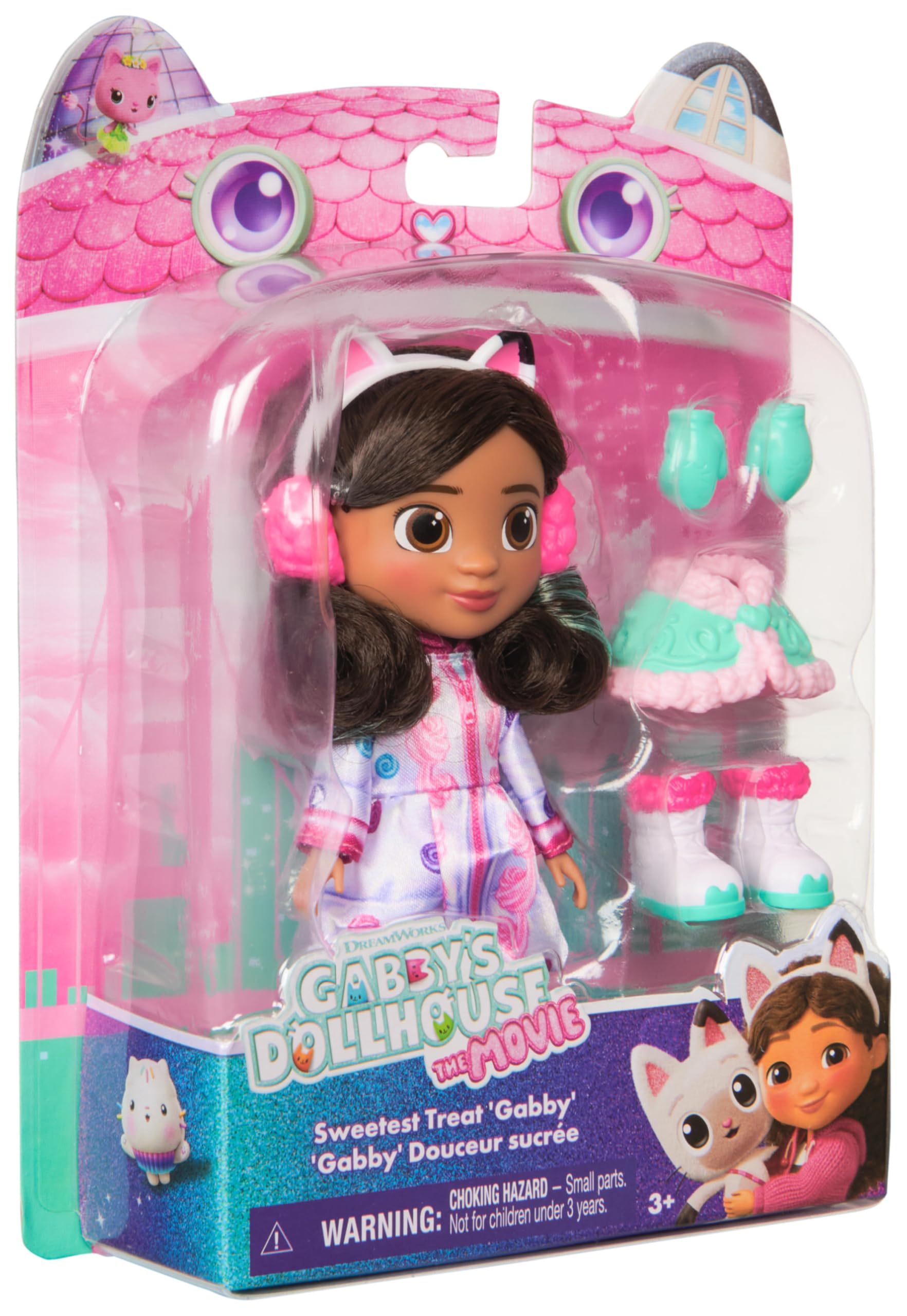 Sweetest Treat Gabby Doll - 15 cm Movie Character with Brushable Hair & Accessories 6