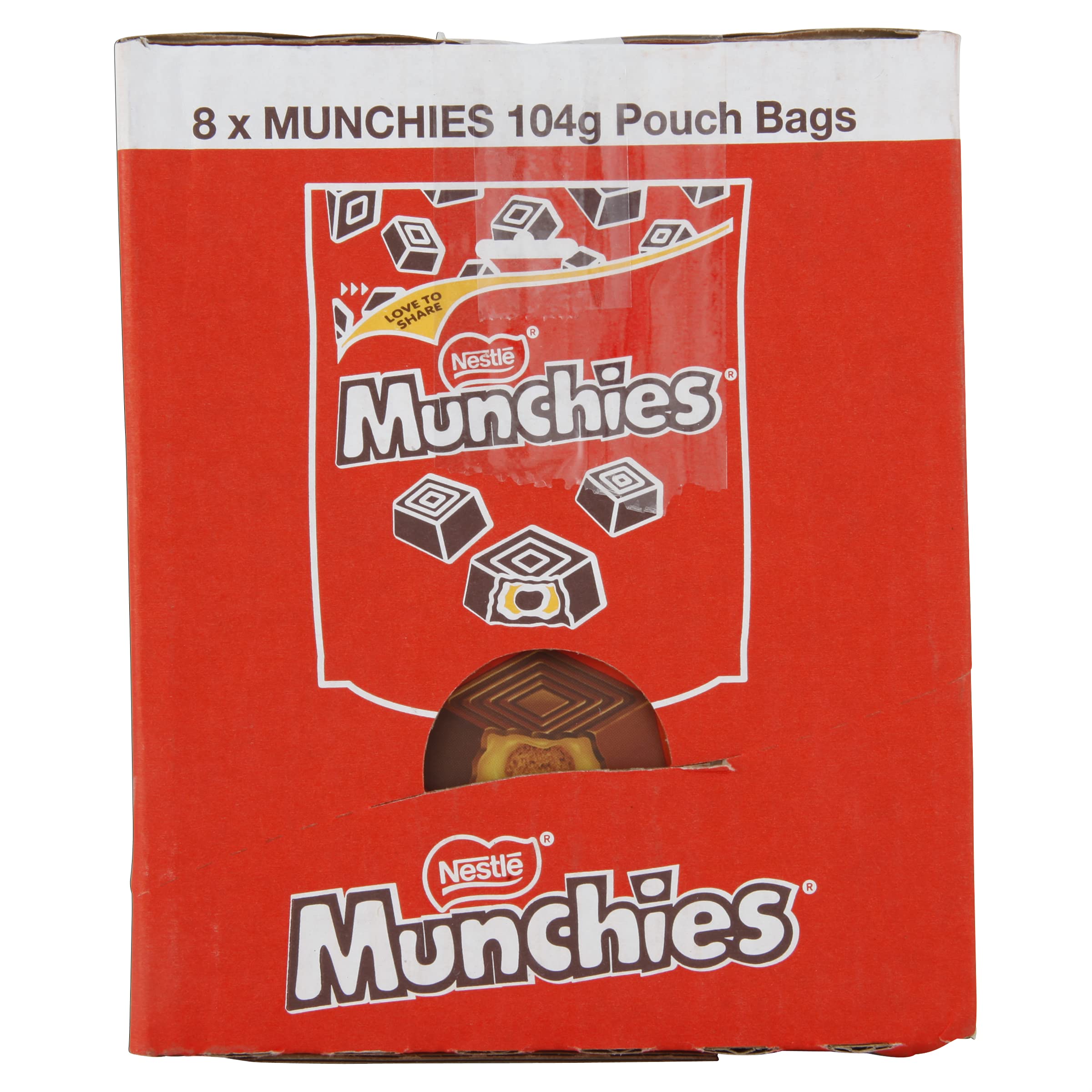 Munchies Milk Chocolate and Caramel Sharing Bag, 104g 8