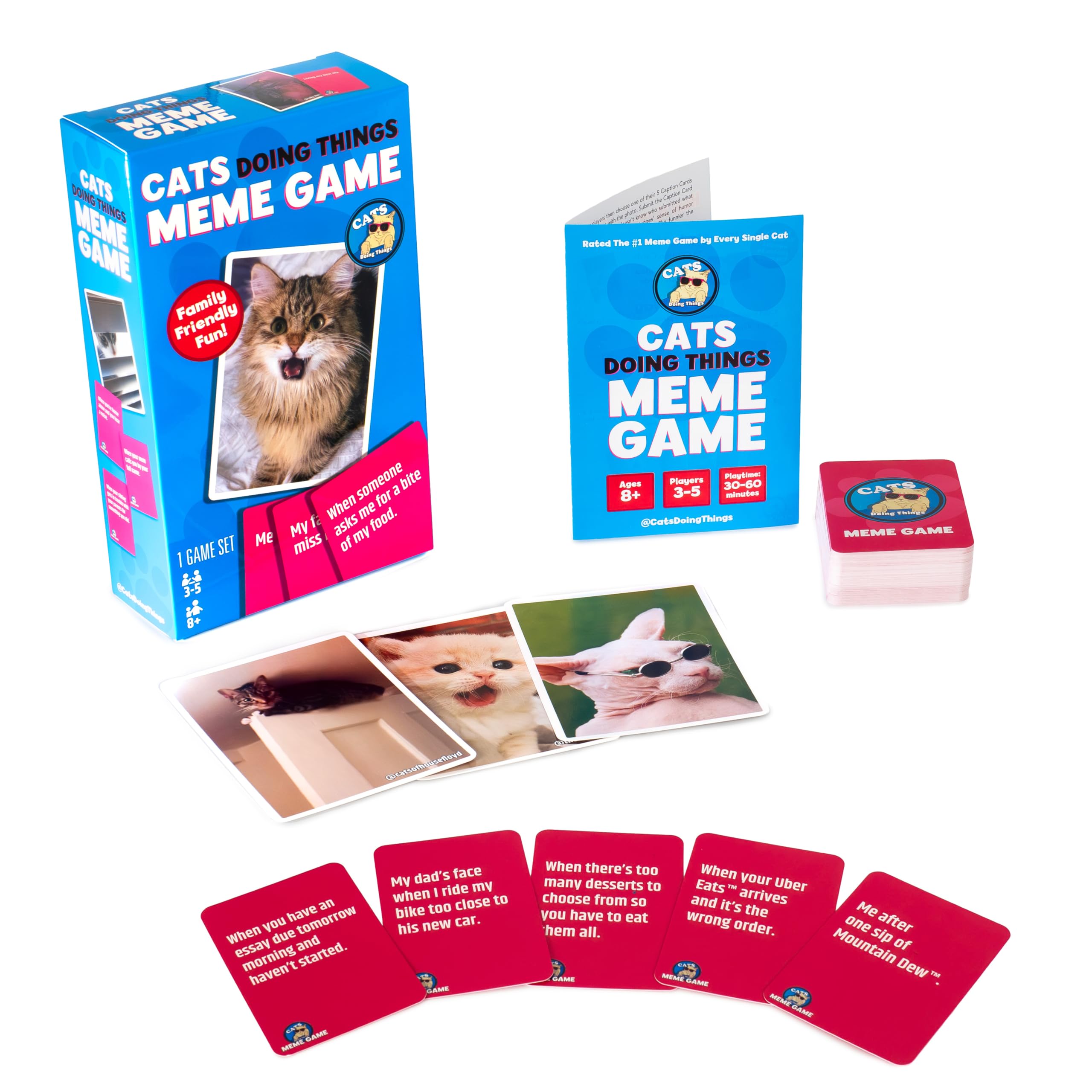Wilder Games Cats Doing Things Meme Game Card Game 4