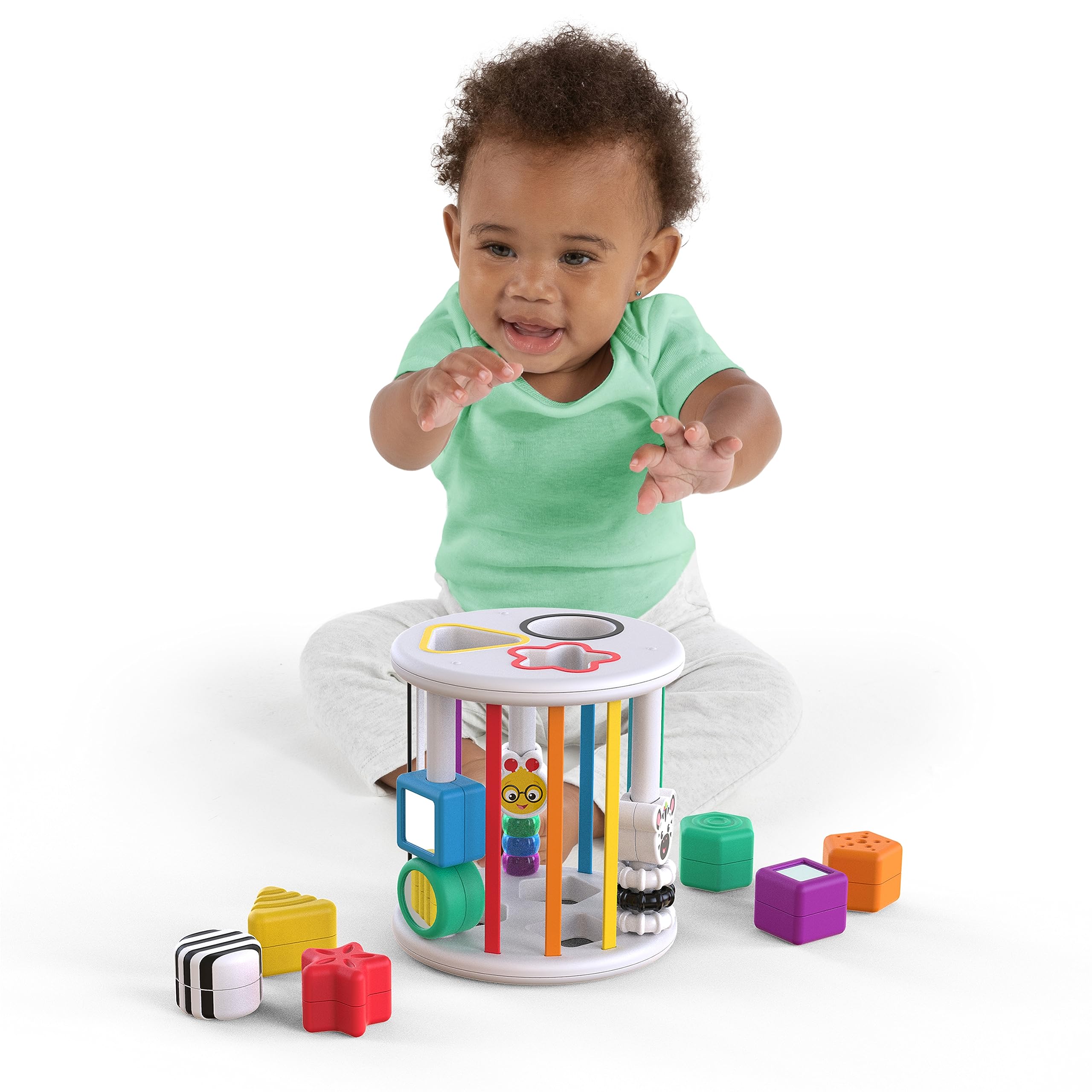 Baby Einstein Zen and Cal's Playground Sort and Discover Shapes - Sensory Toy for 6 Months+ 5