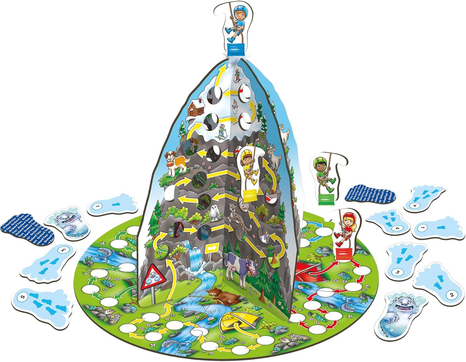 Orchard Toys Counting Mountain Board Game 4