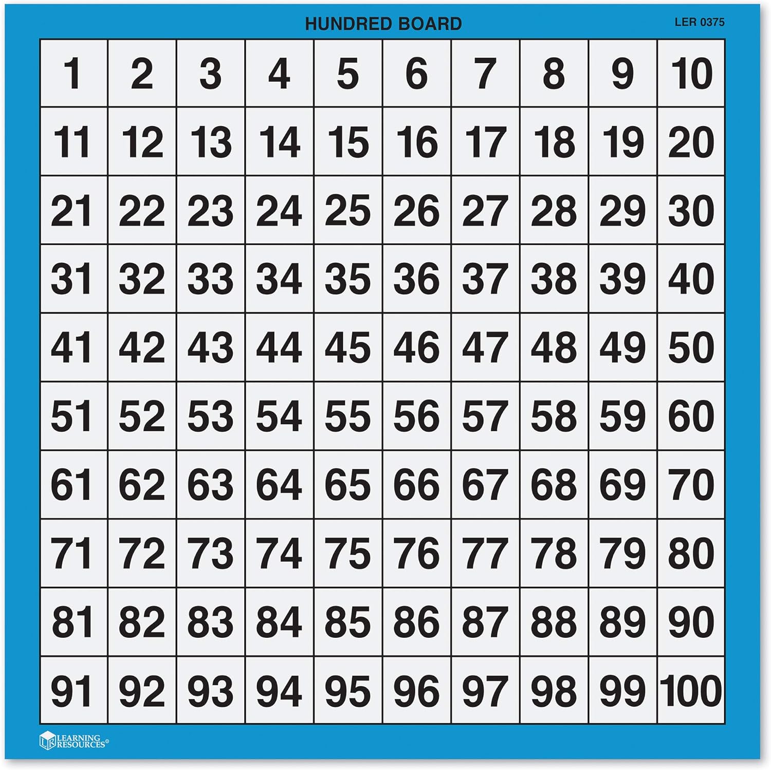 Learning Resources Wipe Clean Hundred Boards - Educational Math Tool for Ages 5-9 4