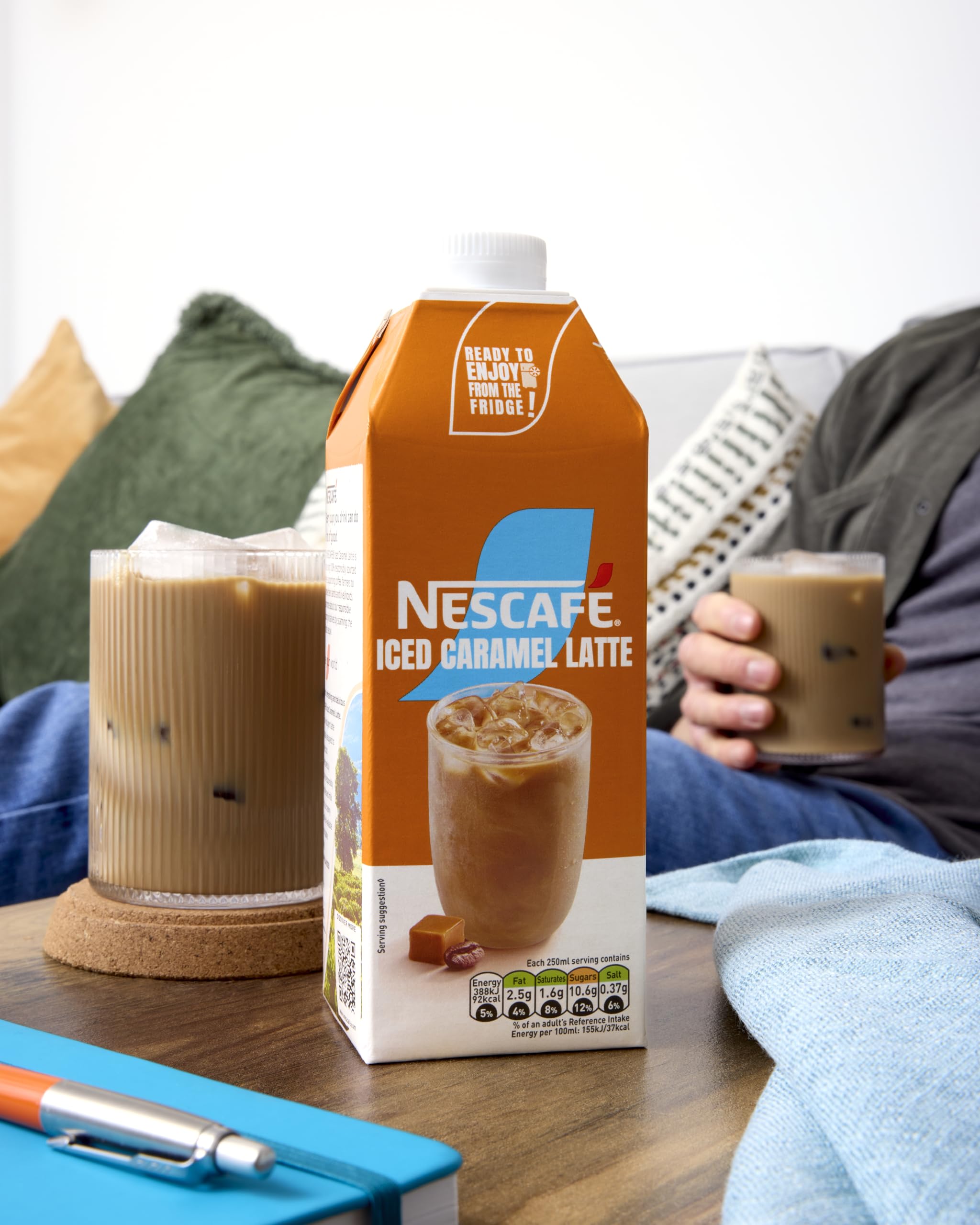 NESCAFÉ Iced Coffee Caramel Flavour Latte 750ml - Ready to Drink 4