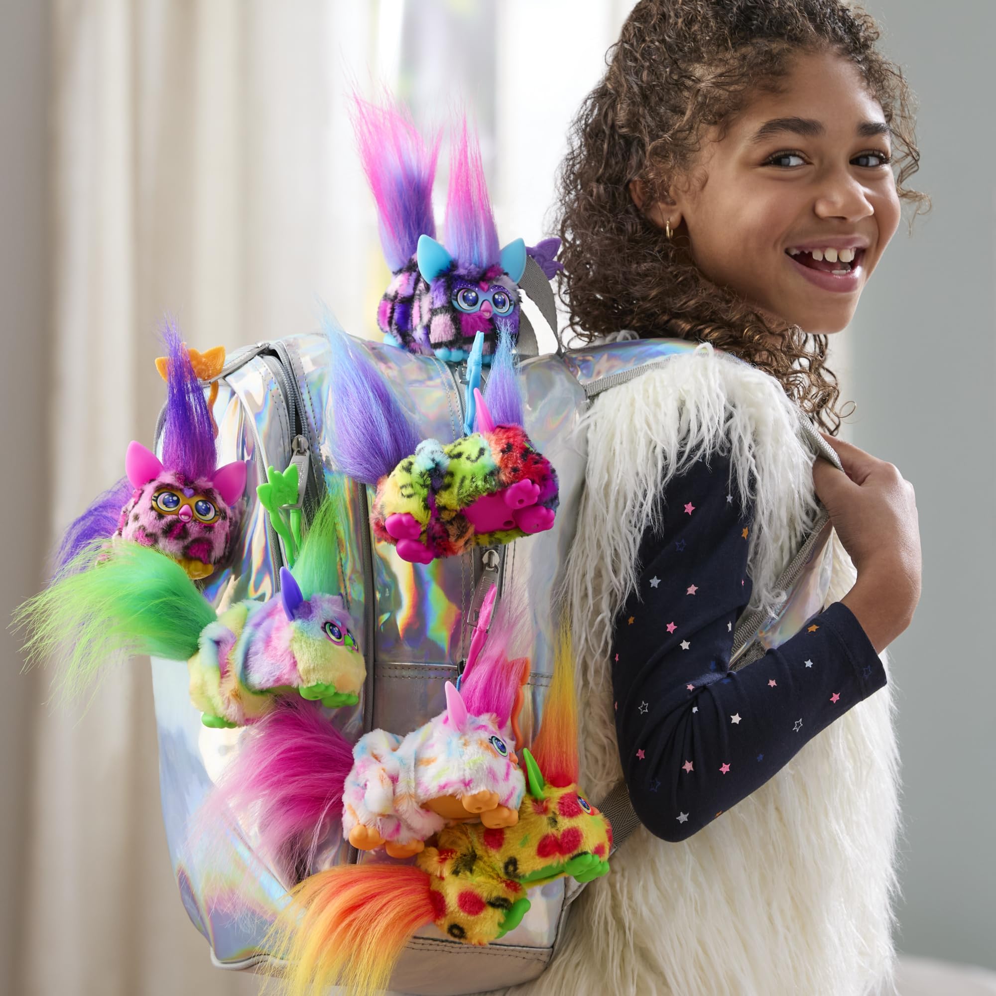 Furby Dis-Co-Dazz DJ Furblet Interactive Plush Toy with Music and Sounds 6