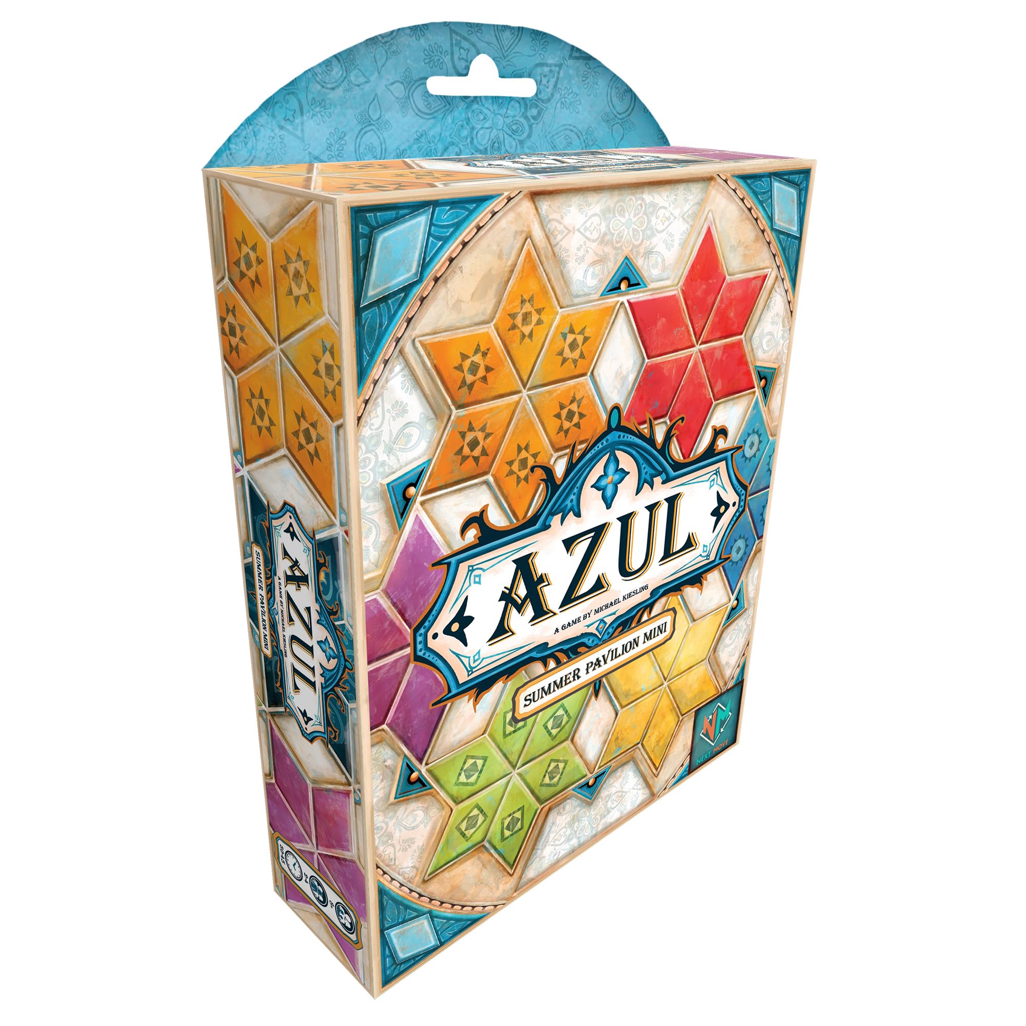 Asmodee Azul Summer Pavilion Mini Board Game - Portable Travel Edition