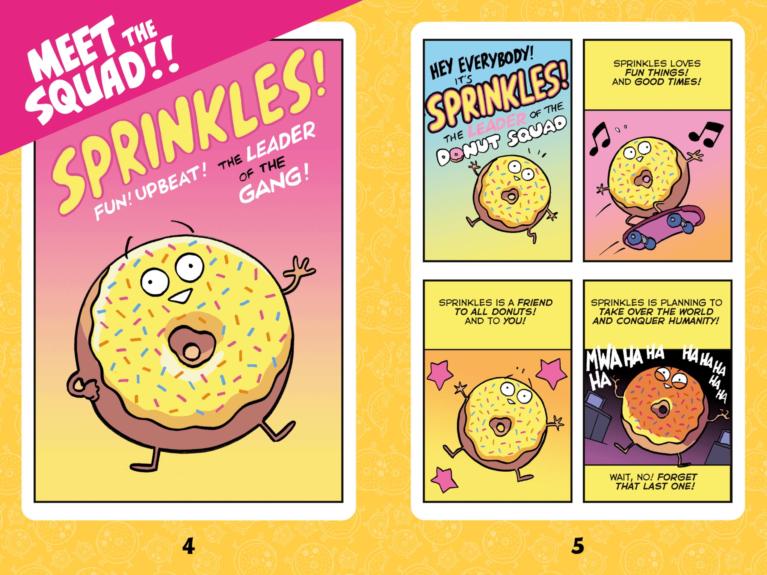 Donut Squad: Take Over the World! (a Phoenix Comic Book) | Paperback | Ages 7-10