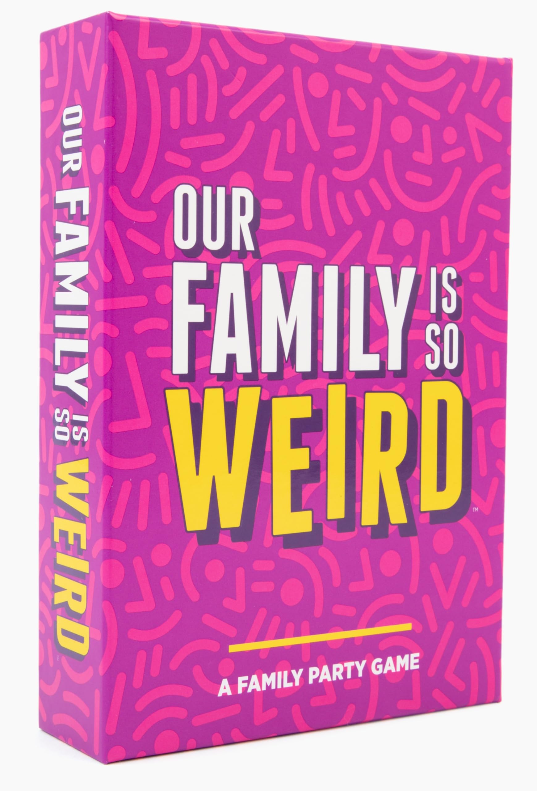 Our Family is So Weird - Family Party Game by DSS Games, 150 Prompt Cards, Dry-Erase Boards & Markers, Ages 14+