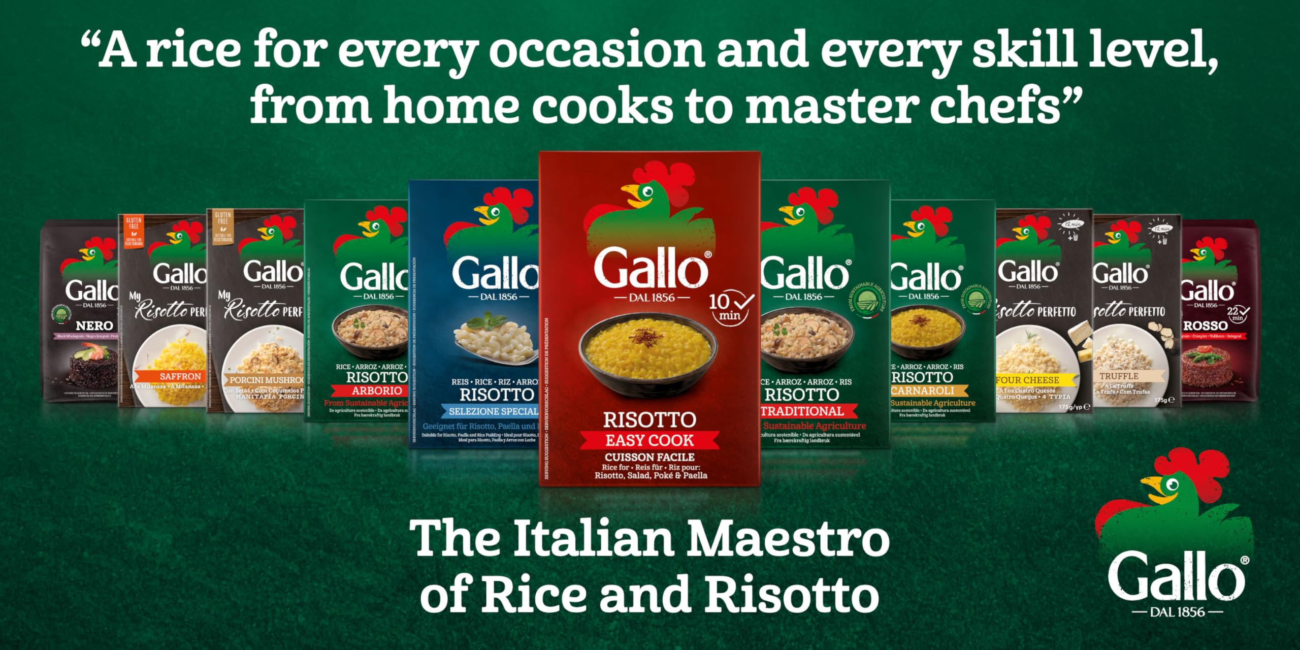 Riso Gallo Rustico Rosso Red Wholegrain Rice, 500g 7