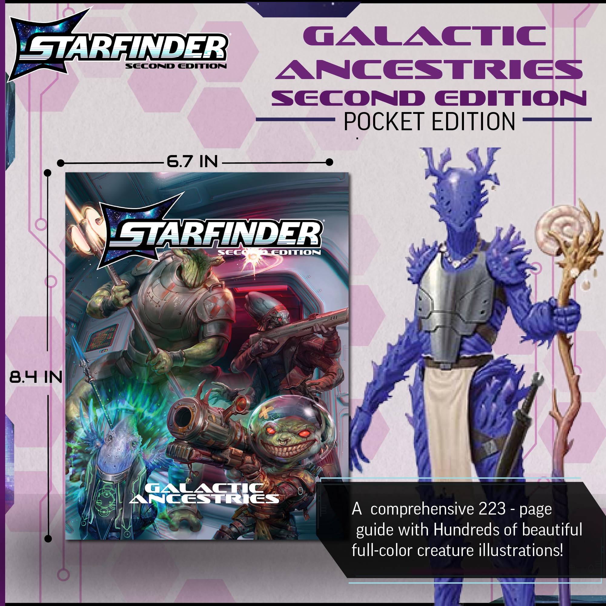 Starfinder Galactic Ancestries: Pocket Edition [Paperback] 2
