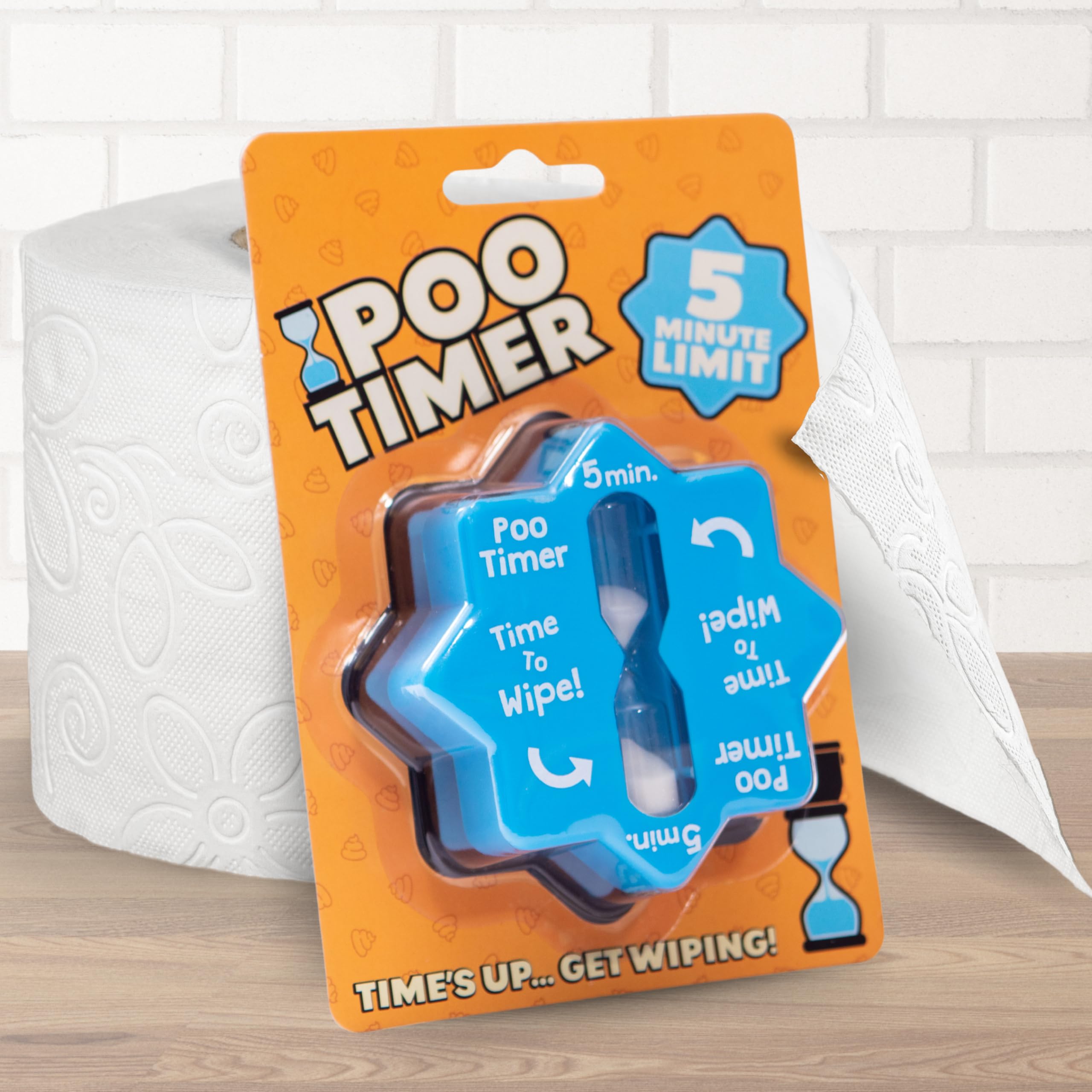 Boxer Gifts OT2054 Poo Toilet Timer - Funny Novelty Gift for Men, 3 Years and Up 8
