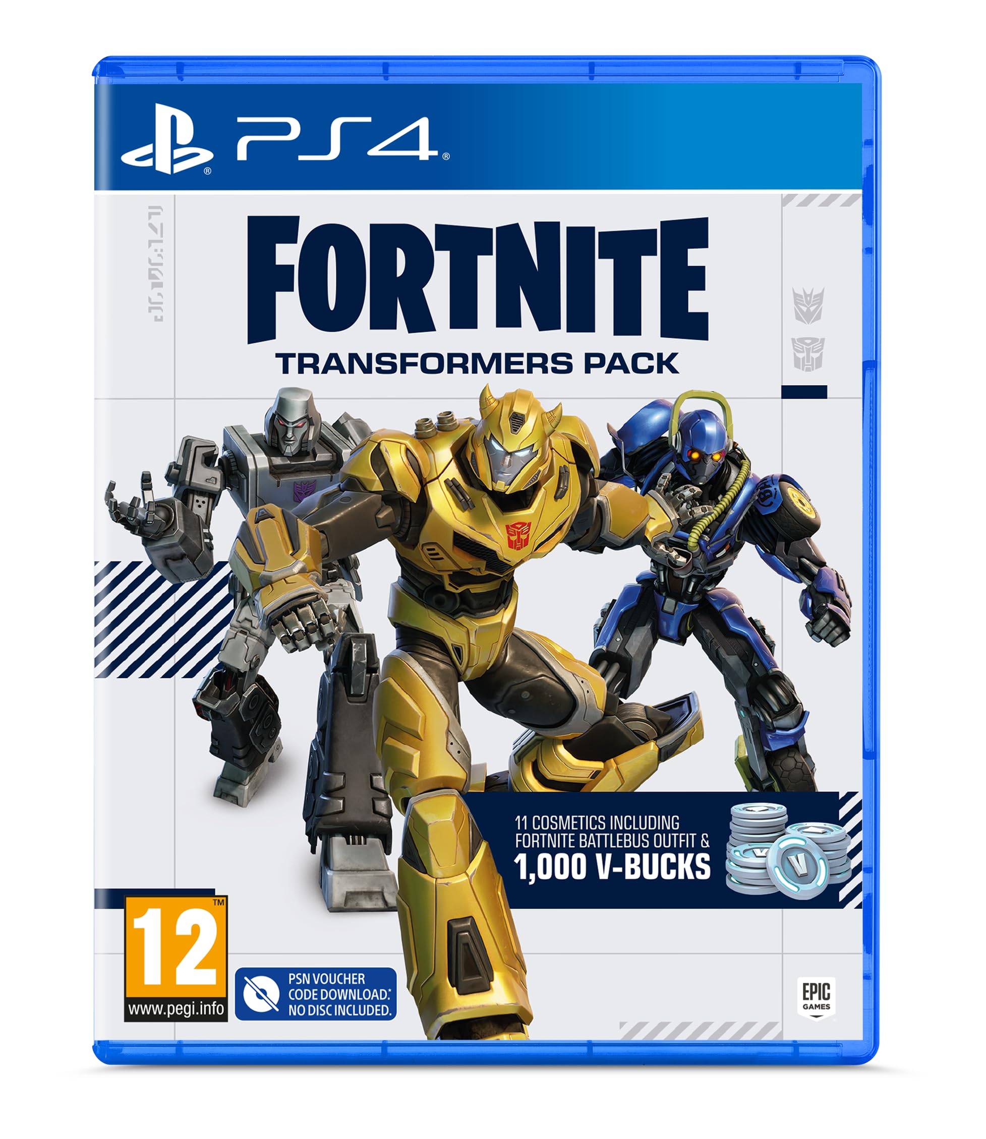 Fortnite Transformers Pack - PS4 Code in Box 10