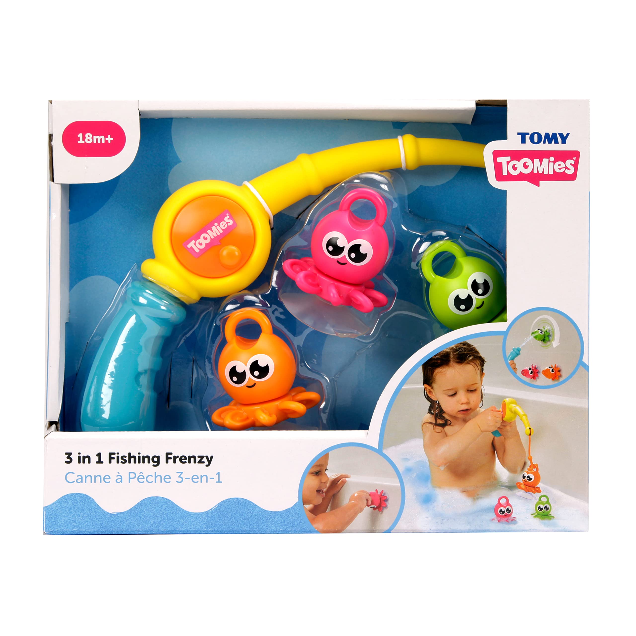 Toomies E73103 3 in 1 Fishing Frenzy - Bath Toy for Toddlers 18M+ 9