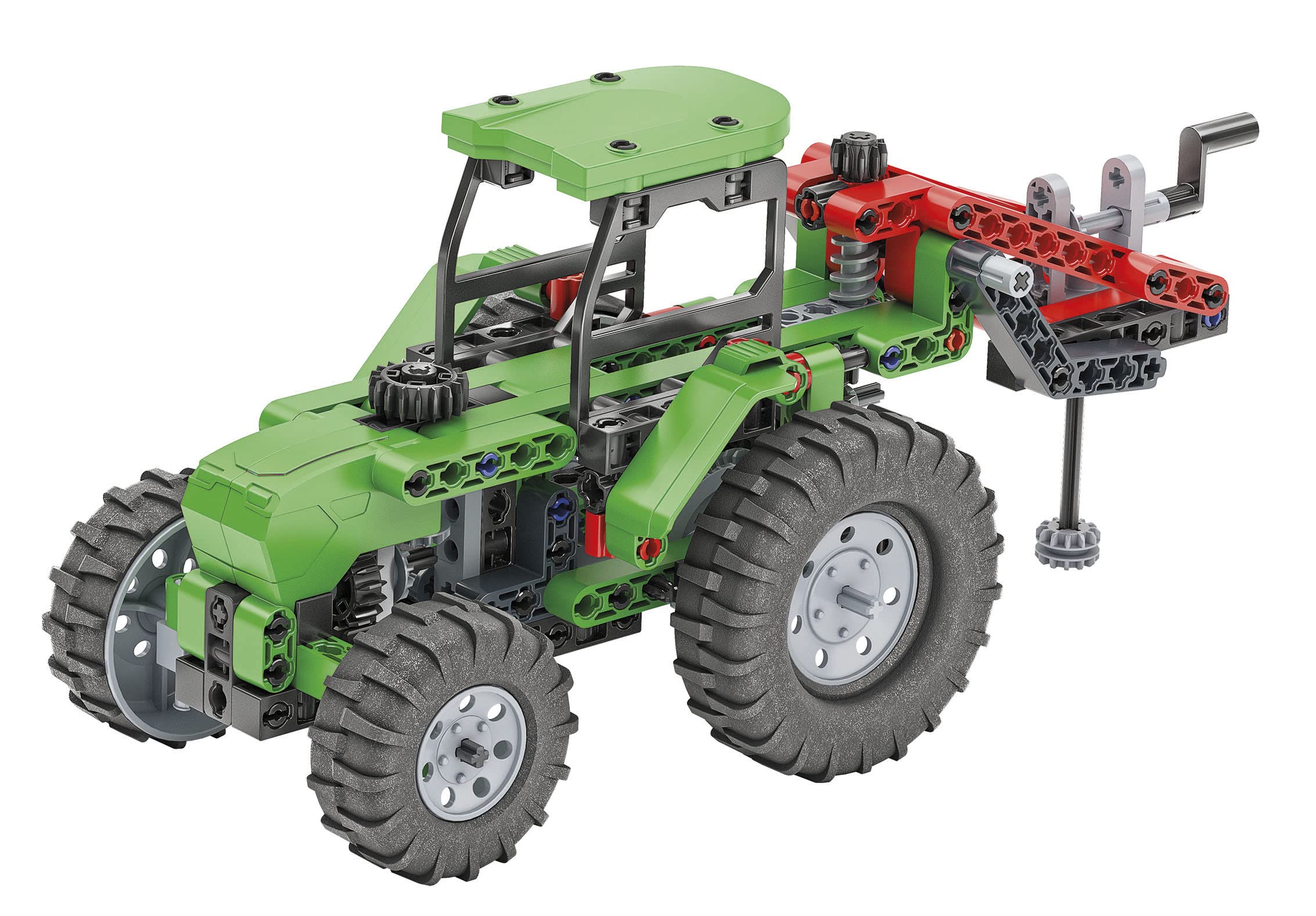 Clementoni Science Museum Mechanics: Farm Vehicle Building Set - Build 10 Vehicles, STEM Learning for Ages 8-12 7