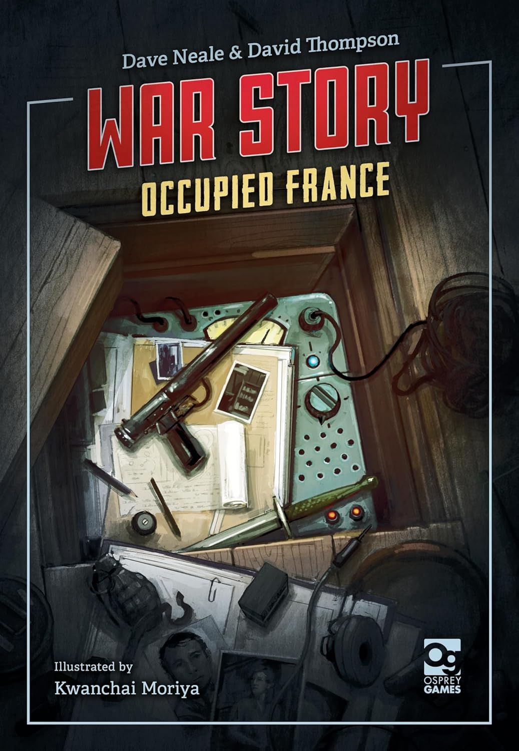 Osprey Games War Story: Occupied France Board Game 1