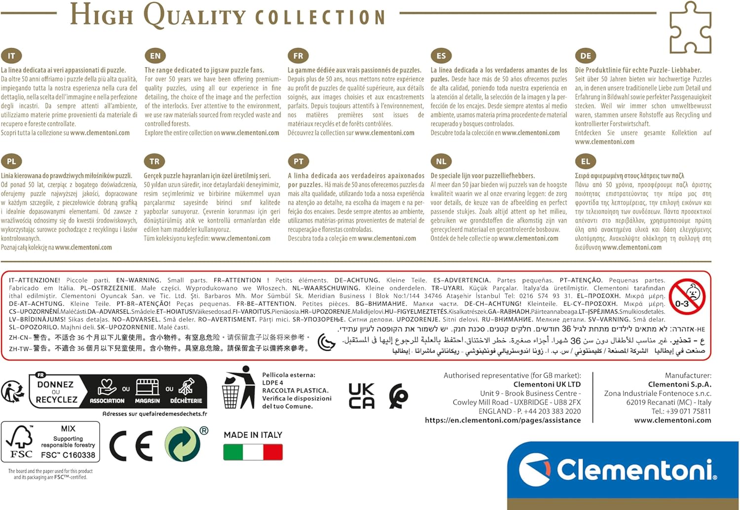 Clementoni Disney Stitch 500-Piece Jigsaw Puzzle for Adults 6